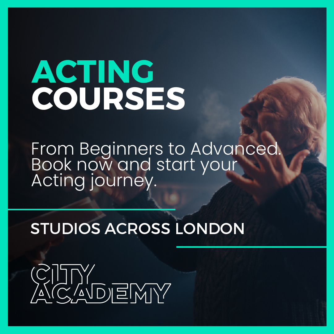City Academy Facebook ad: Acting starts here - explore courses for every…