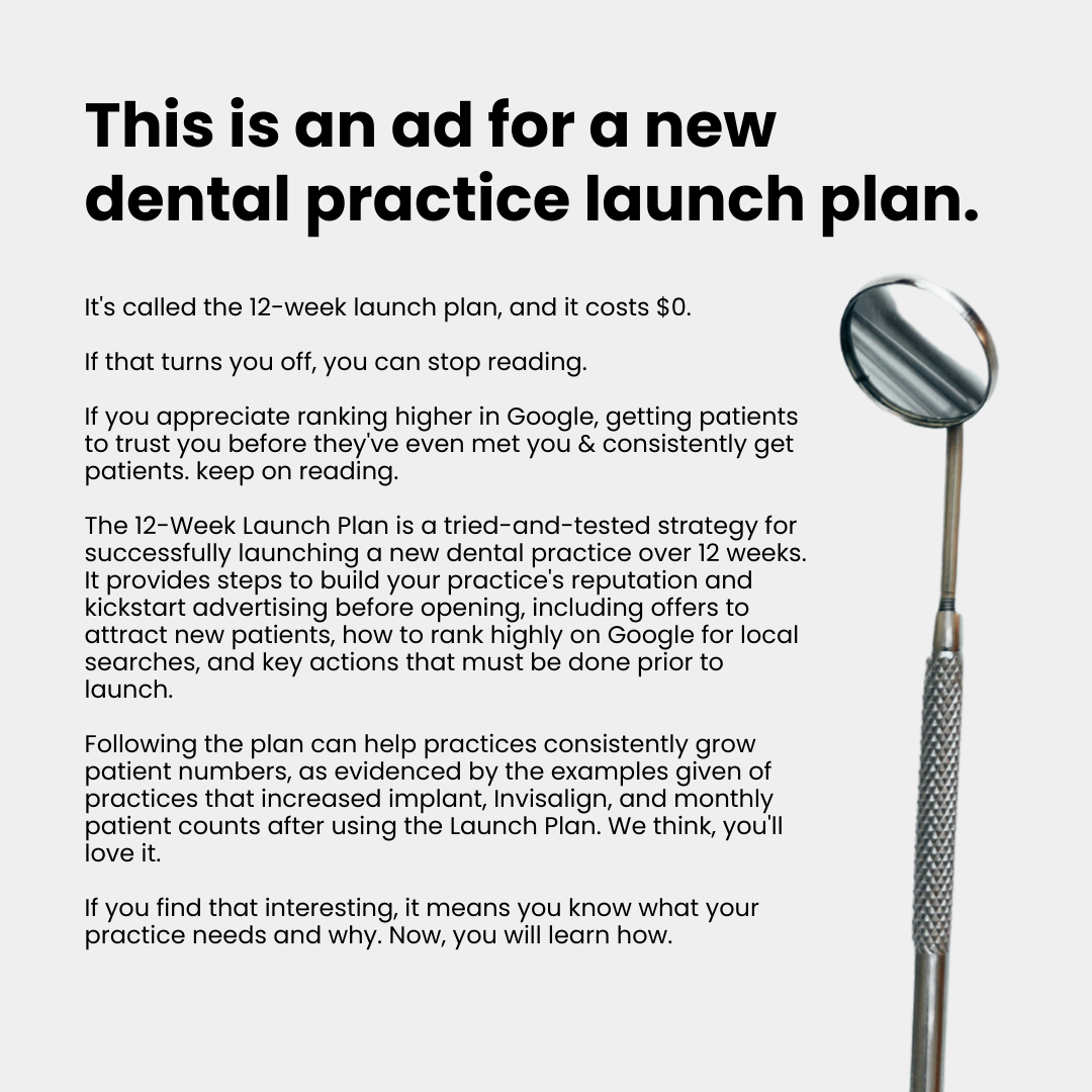 Bright Dental Marketing Facebook ad from Dec 13, 2023