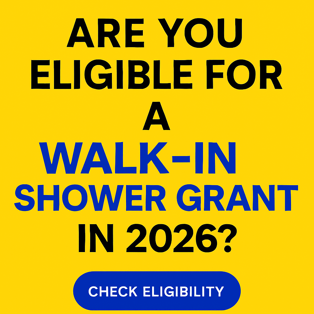 Lifestyle Buzz Facebook ad: Walk-In Shower Grants Guide
