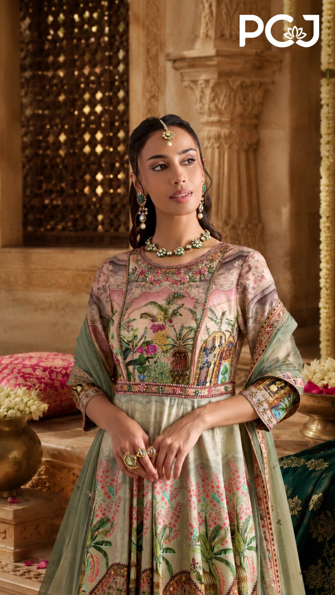 PC Jeweller Facebook ad: Blending timeless tradition with modern elegance, this…