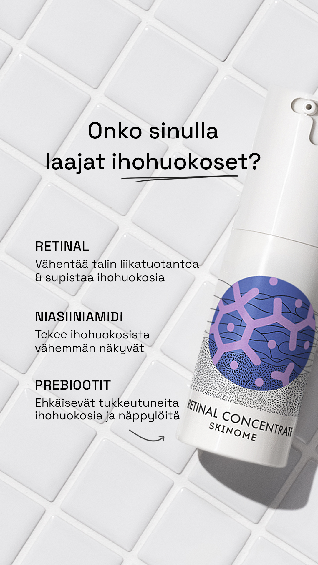 Skinome Facebook ad