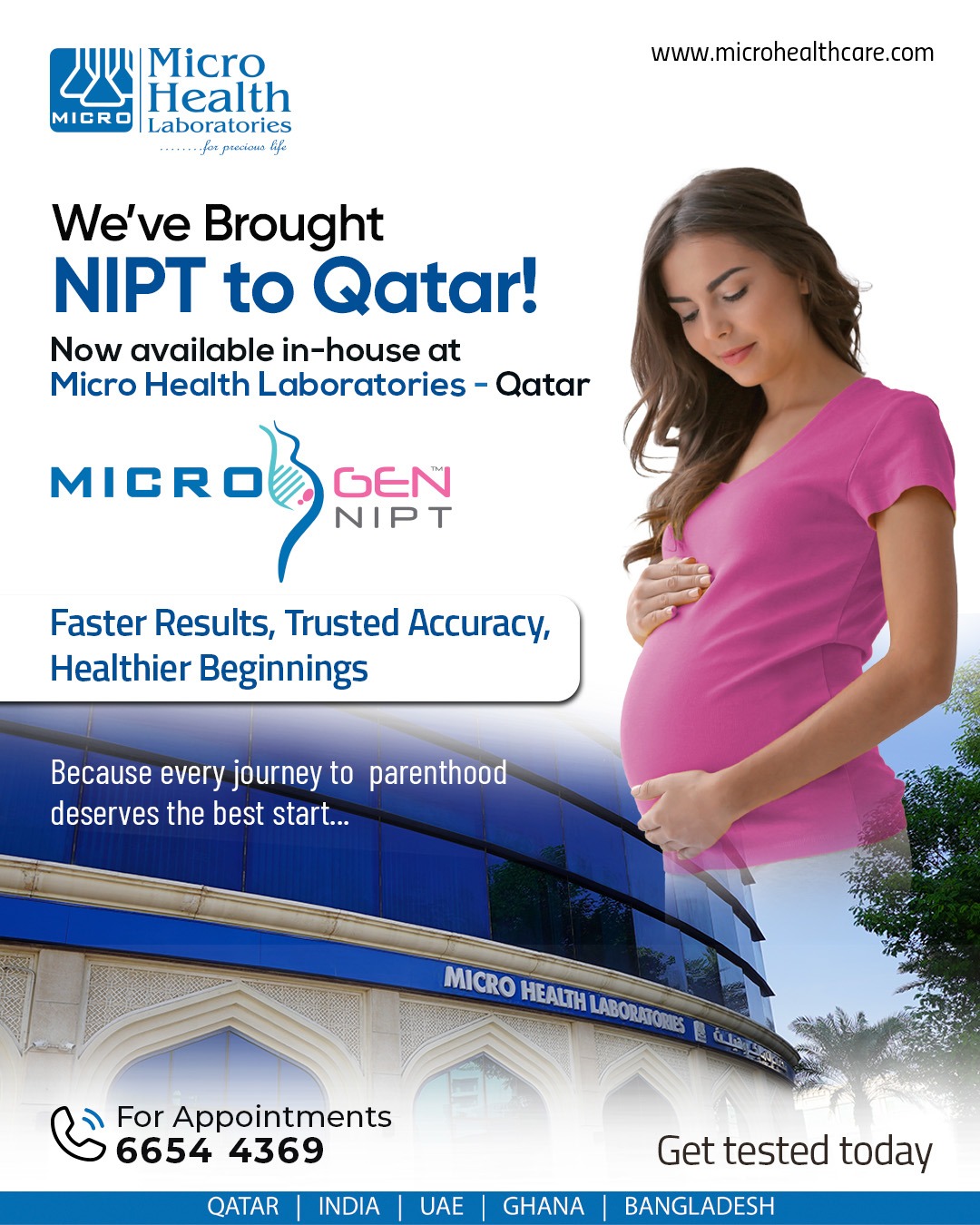 Micro Health Laboratories - Qatar Facebook ad