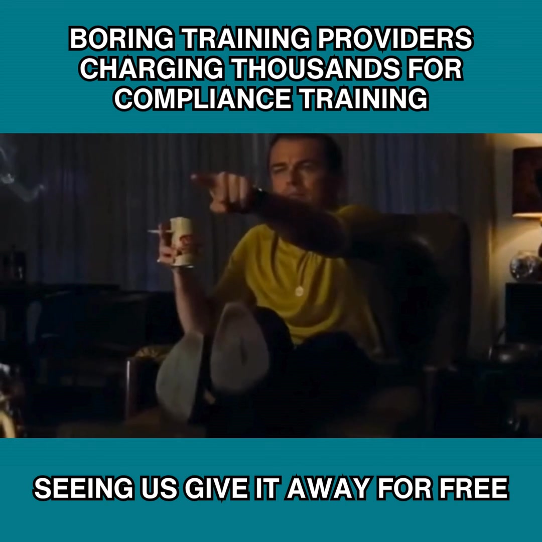 5Mins Facebook ad: Access FREE compliance training for your whole team
