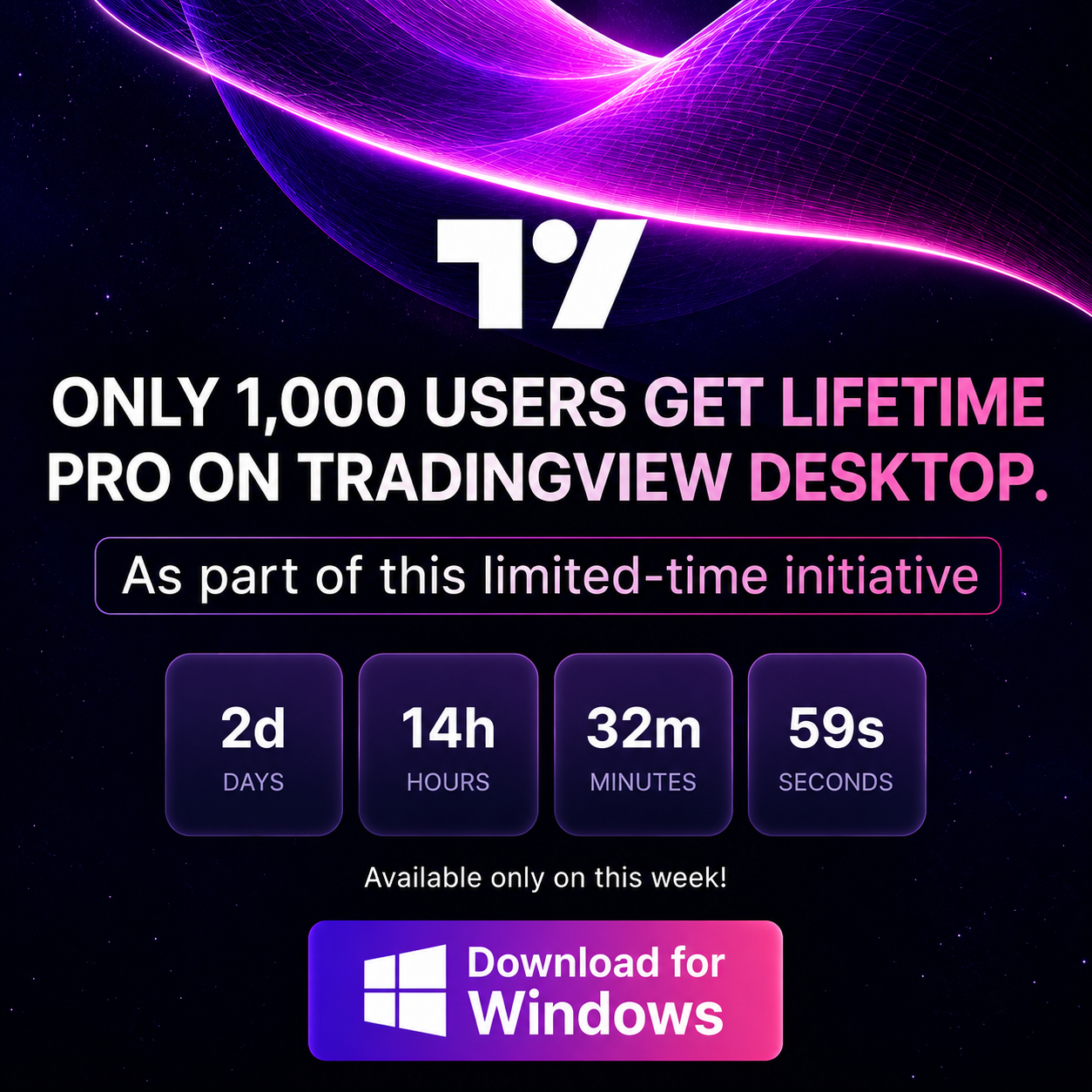TV for Windows Facebook ad: Download for Windows