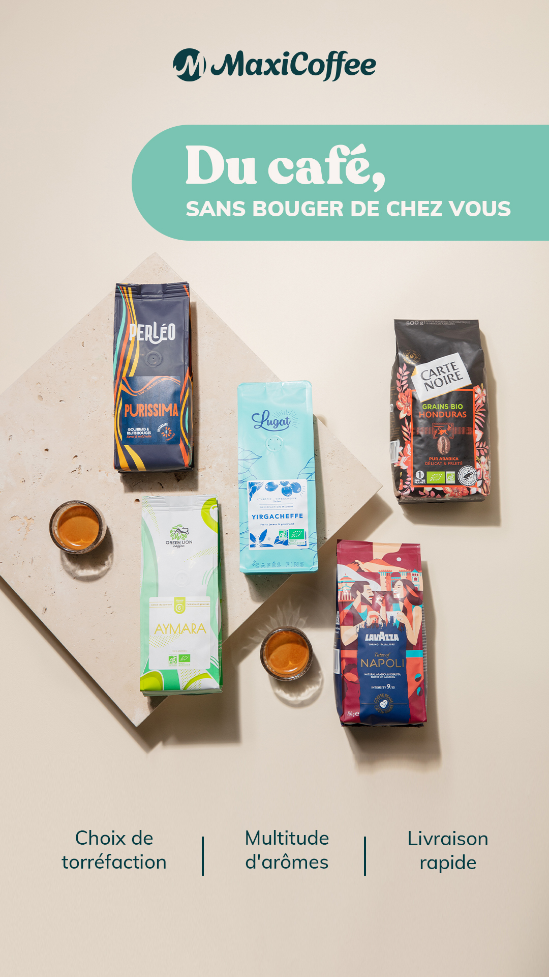 MaxiCoffee Facebook ad from Aug 10, 2026