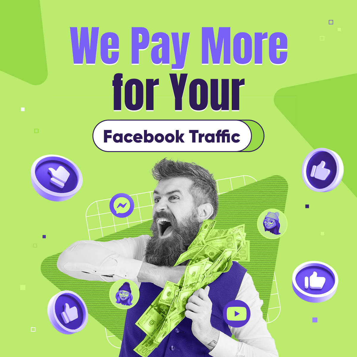 Monetag Facebook ad