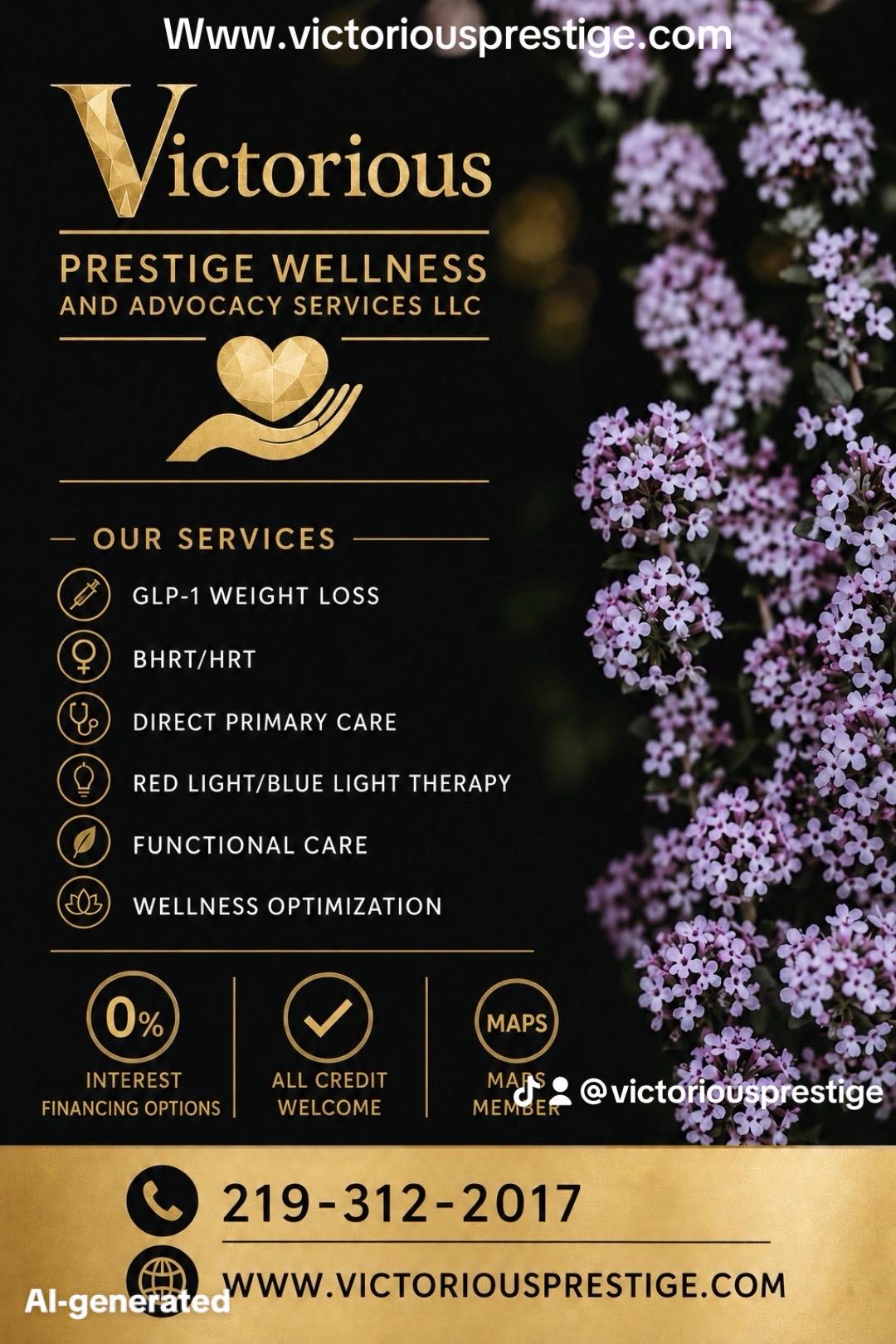Victorious Marie Facebook ad: If you are feeling symptoms related to perimenopause…