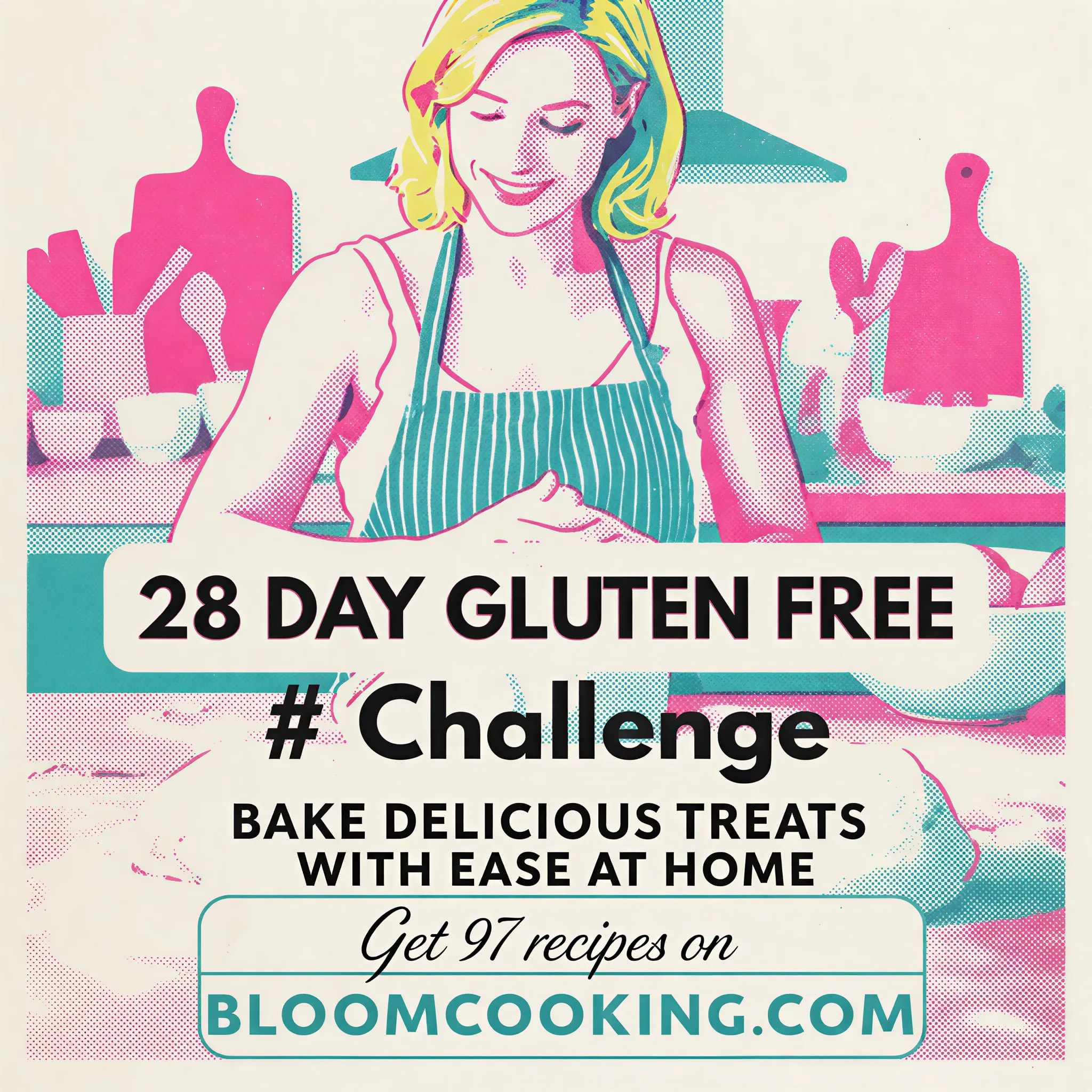 Bloom Cooking Facebook ad: Tastes too good to be gluten free