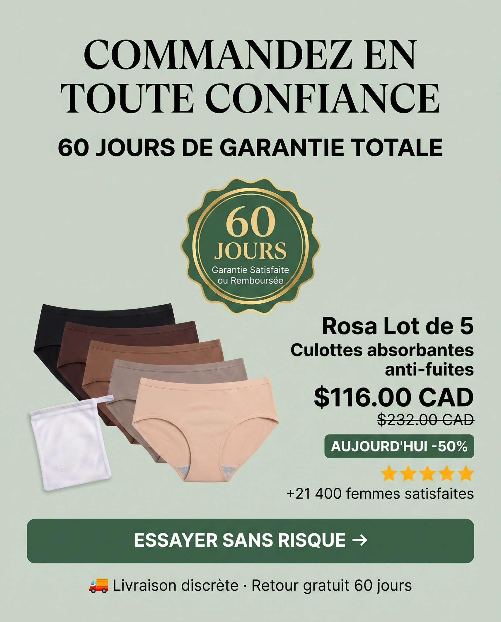 Rosa Facebook ad