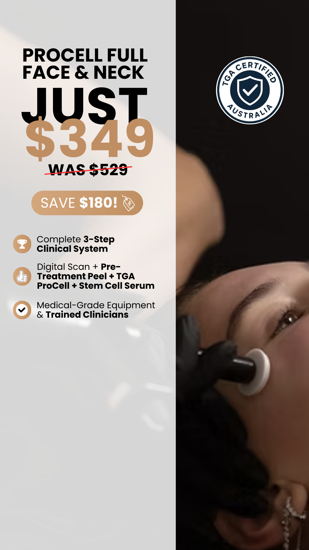Skin Sculpt Studio Facebook ad from Jan 31, 2026