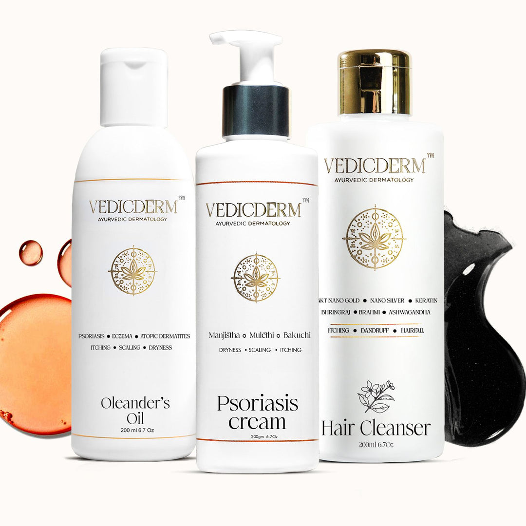 VedicDerm Facebook ad