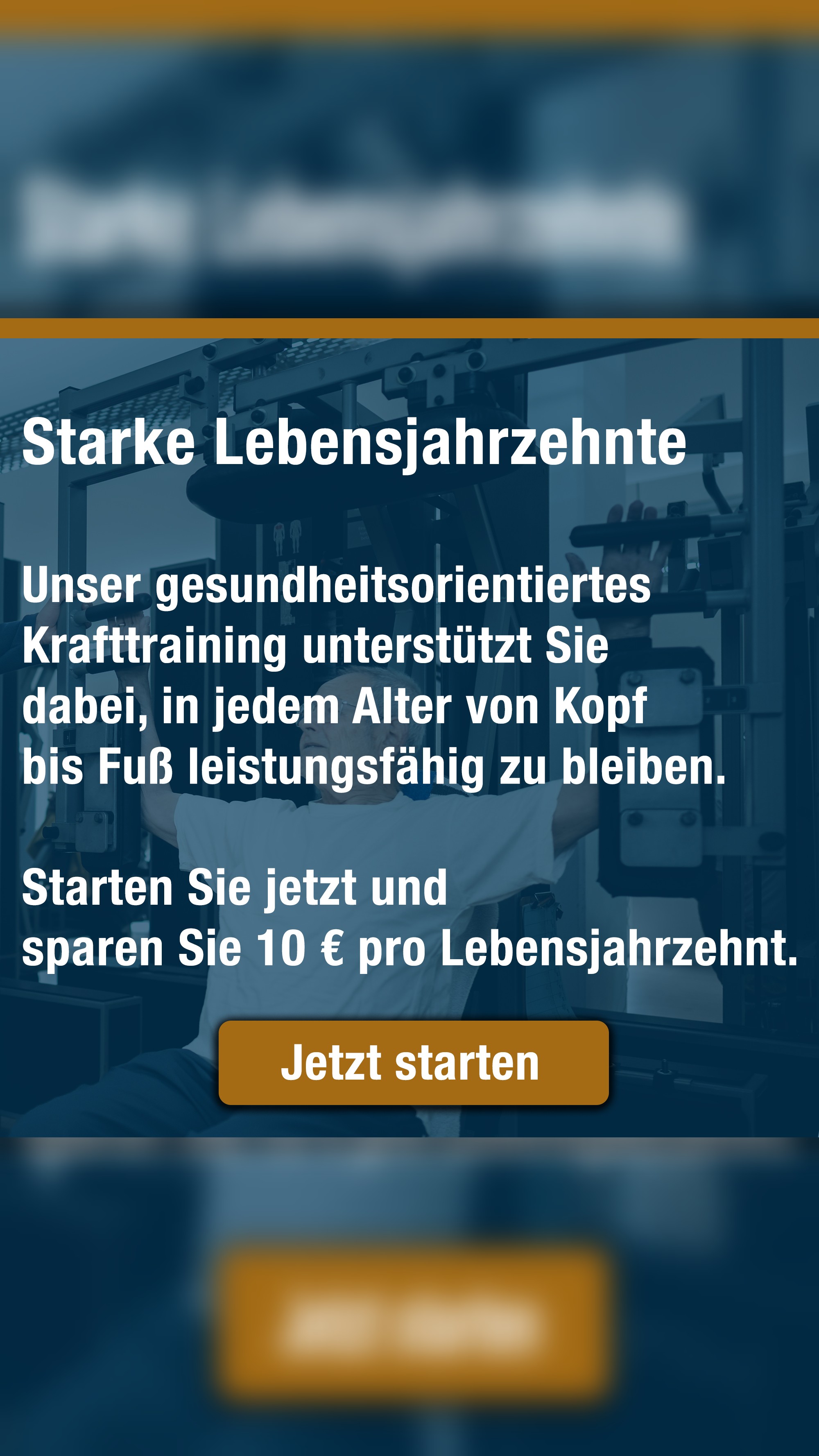 Kieser Böblingen Facebook ad: Ein starker Rücken trägt Sie durchs Leben - 6 Wochen testen!