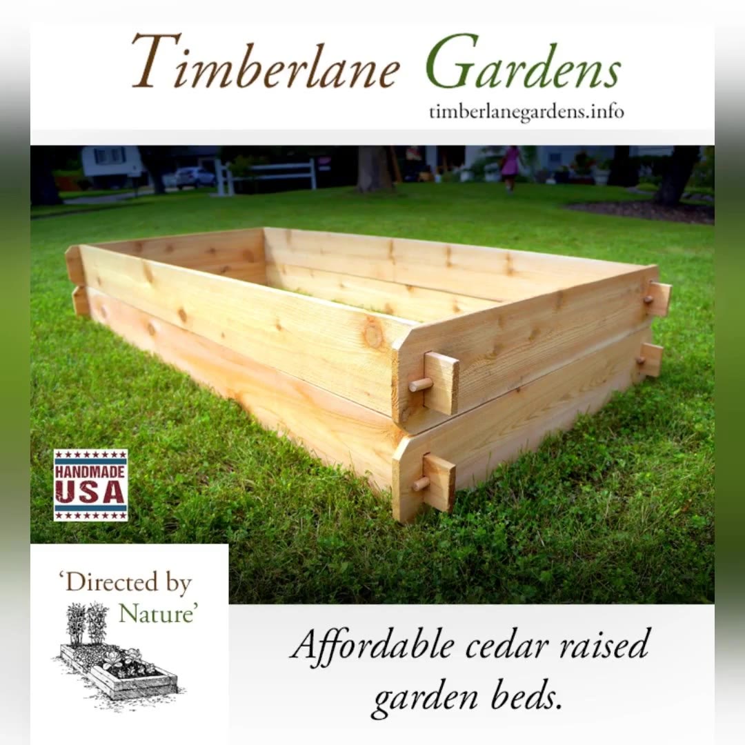 Timberlane Gardens Facebook ad: Raised Garden Beds