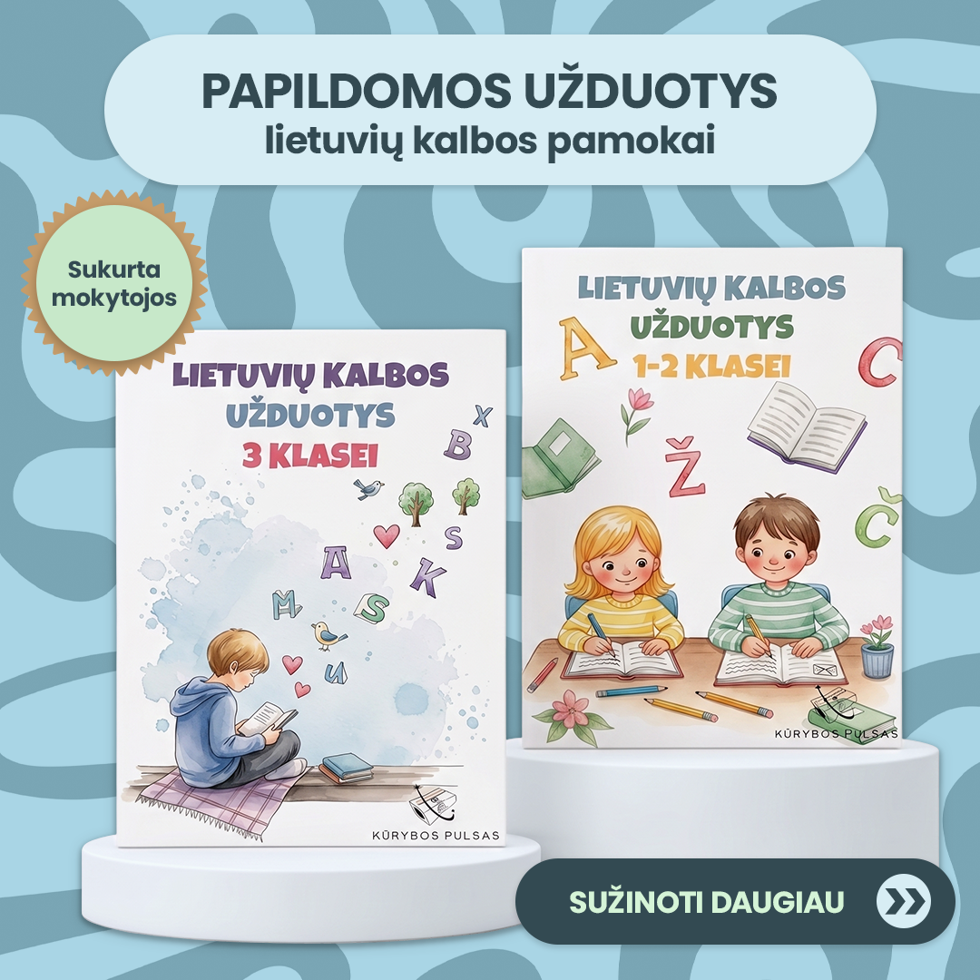 Kūrybos Pulsas Facebook ad
