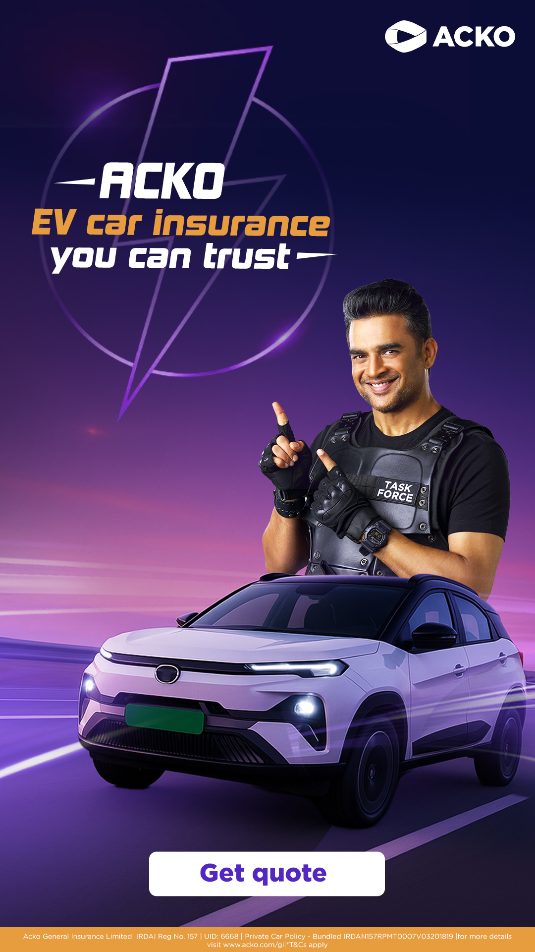 ACKO Facebook ad