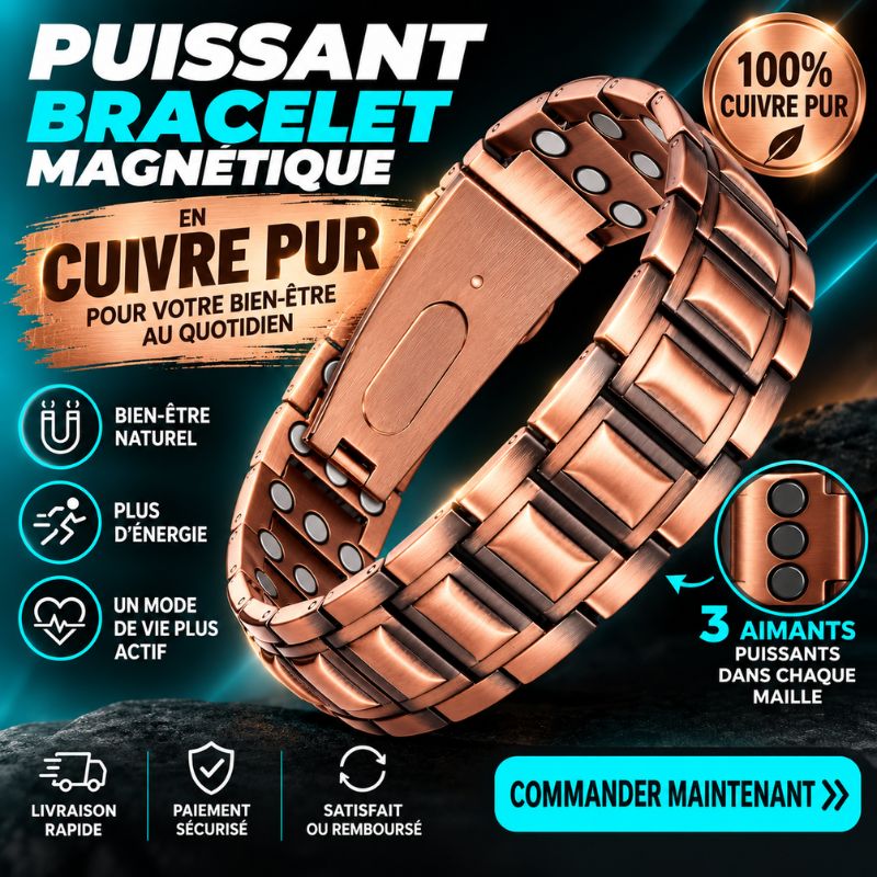 MyTamra Facebook ad: Libérez votre potentiel, notre bracelet magnétique le plus…