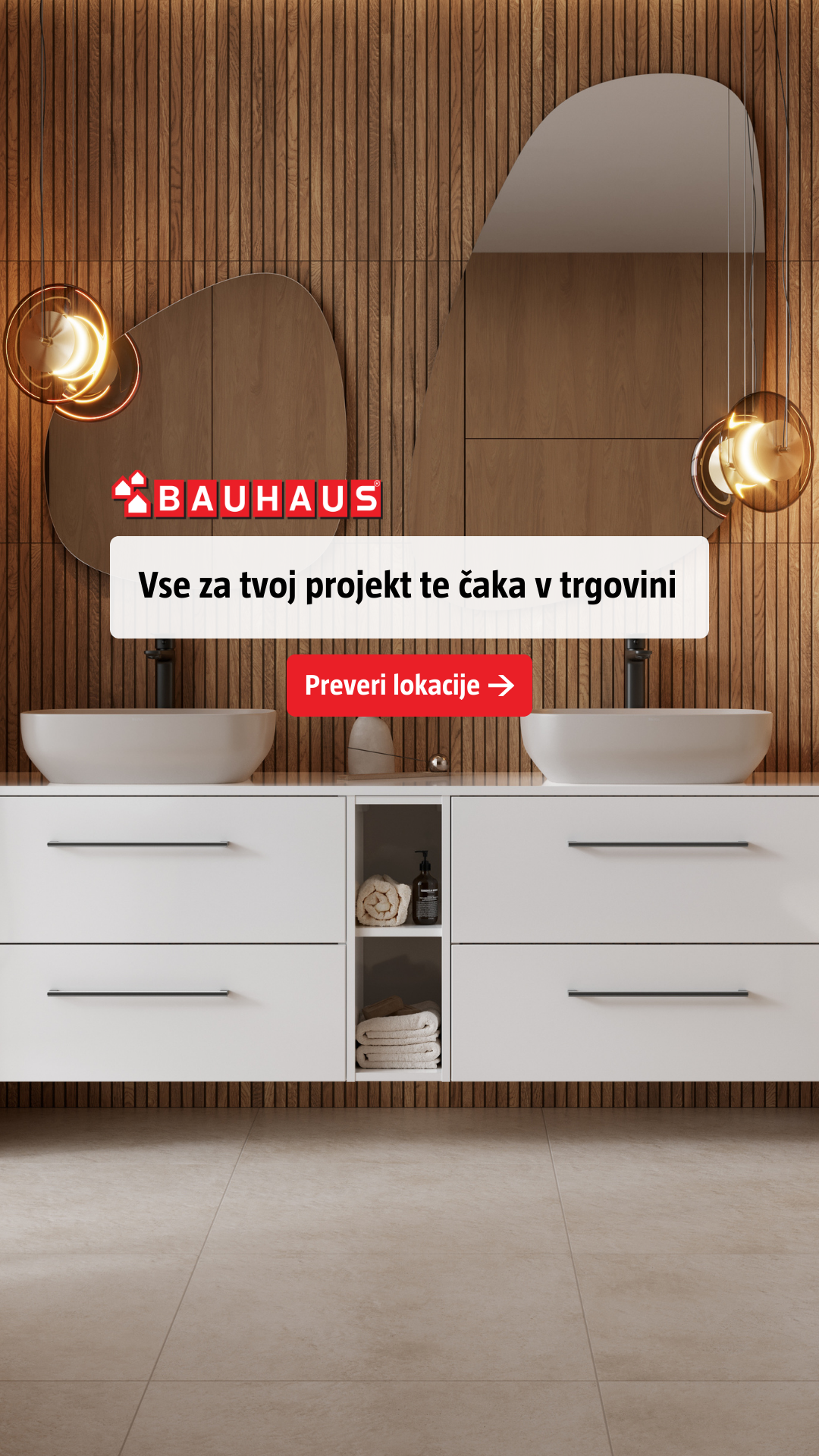BAUHAUS Slovenija Facebook ad