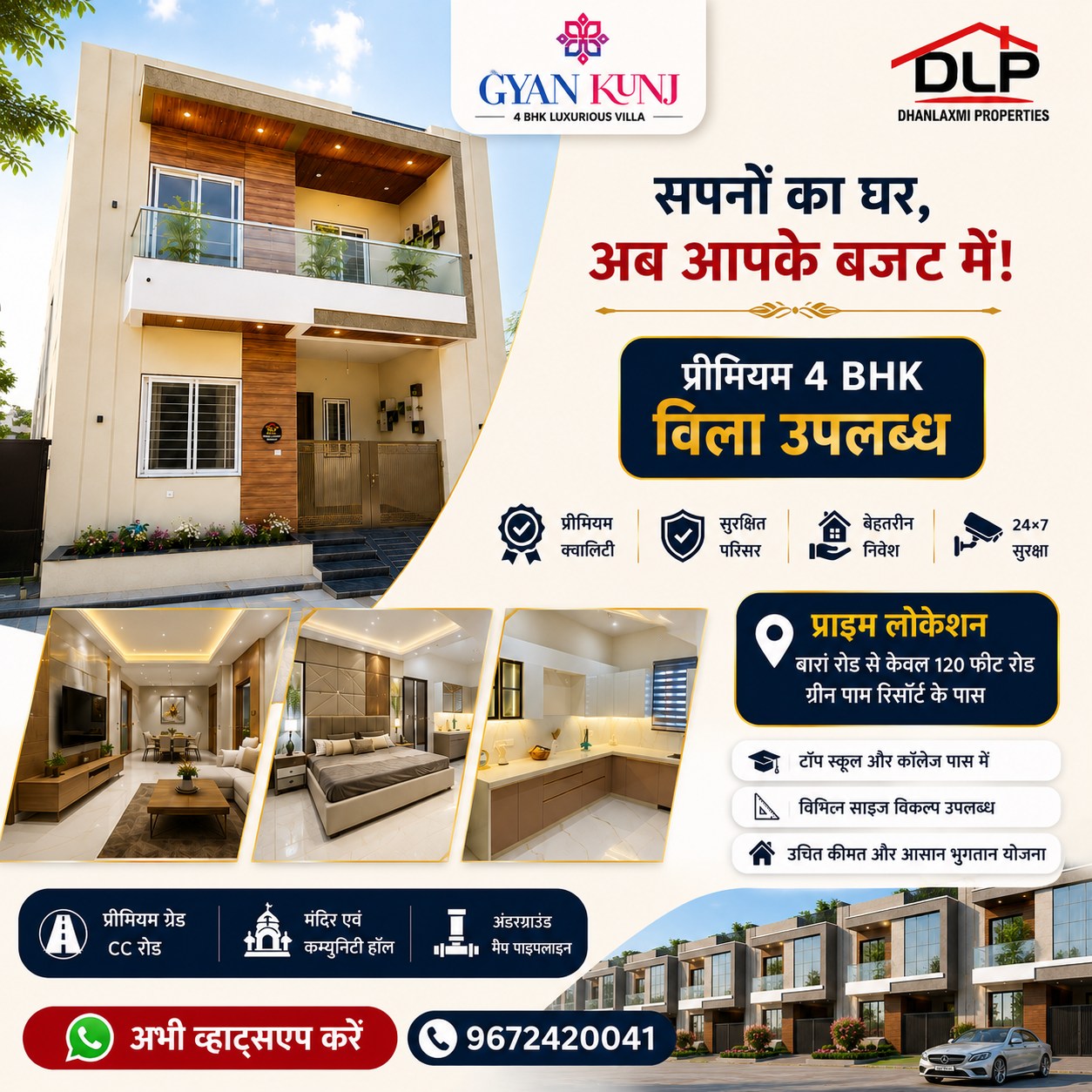 Dhan Laxmi Properties Facebook ad: Find Your Forever Home at Gyan Kunj by…