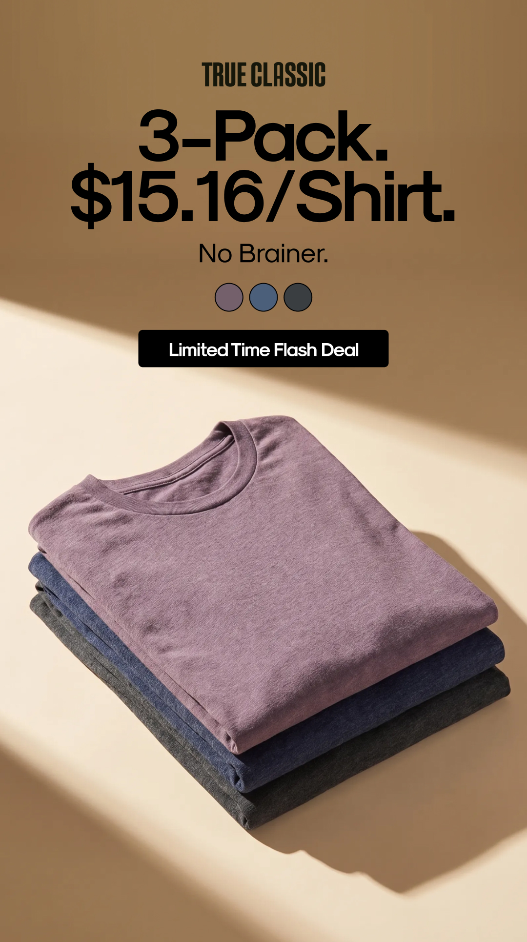 True Classic Facebook ad