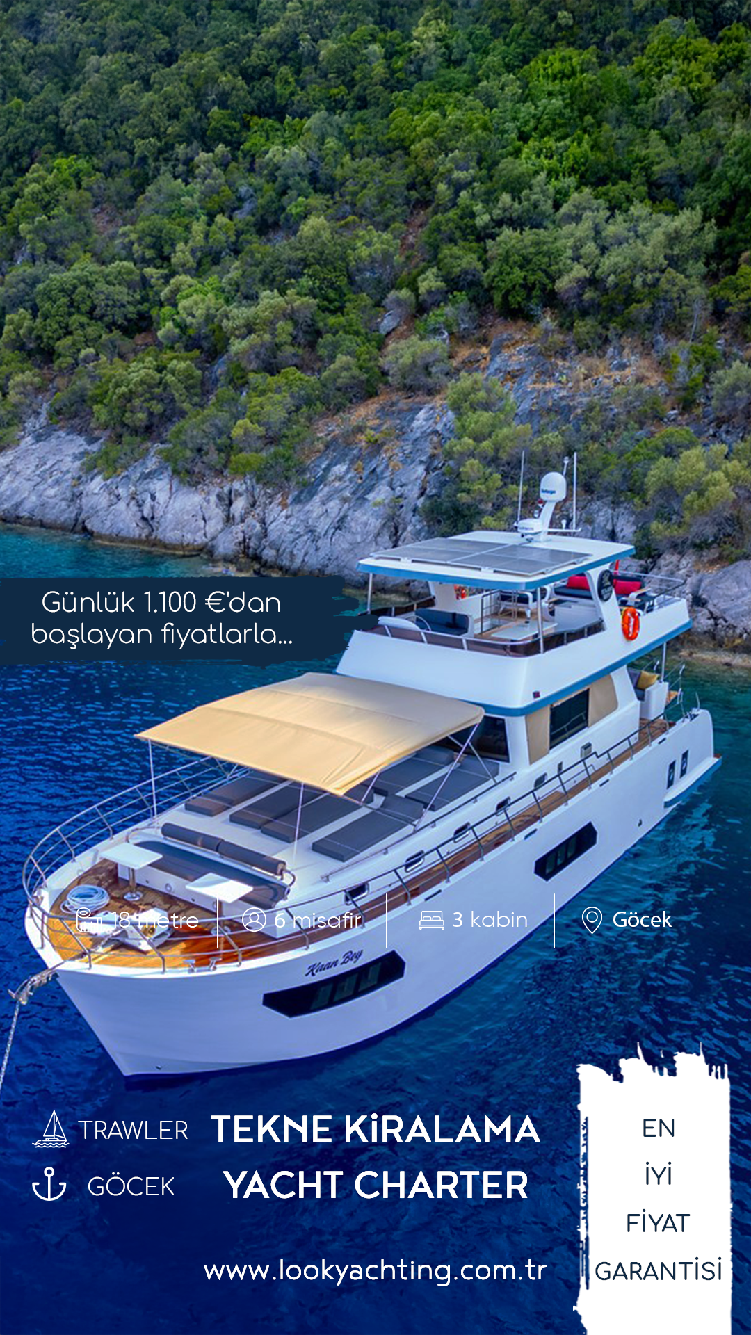 LookYachting Facebook ad