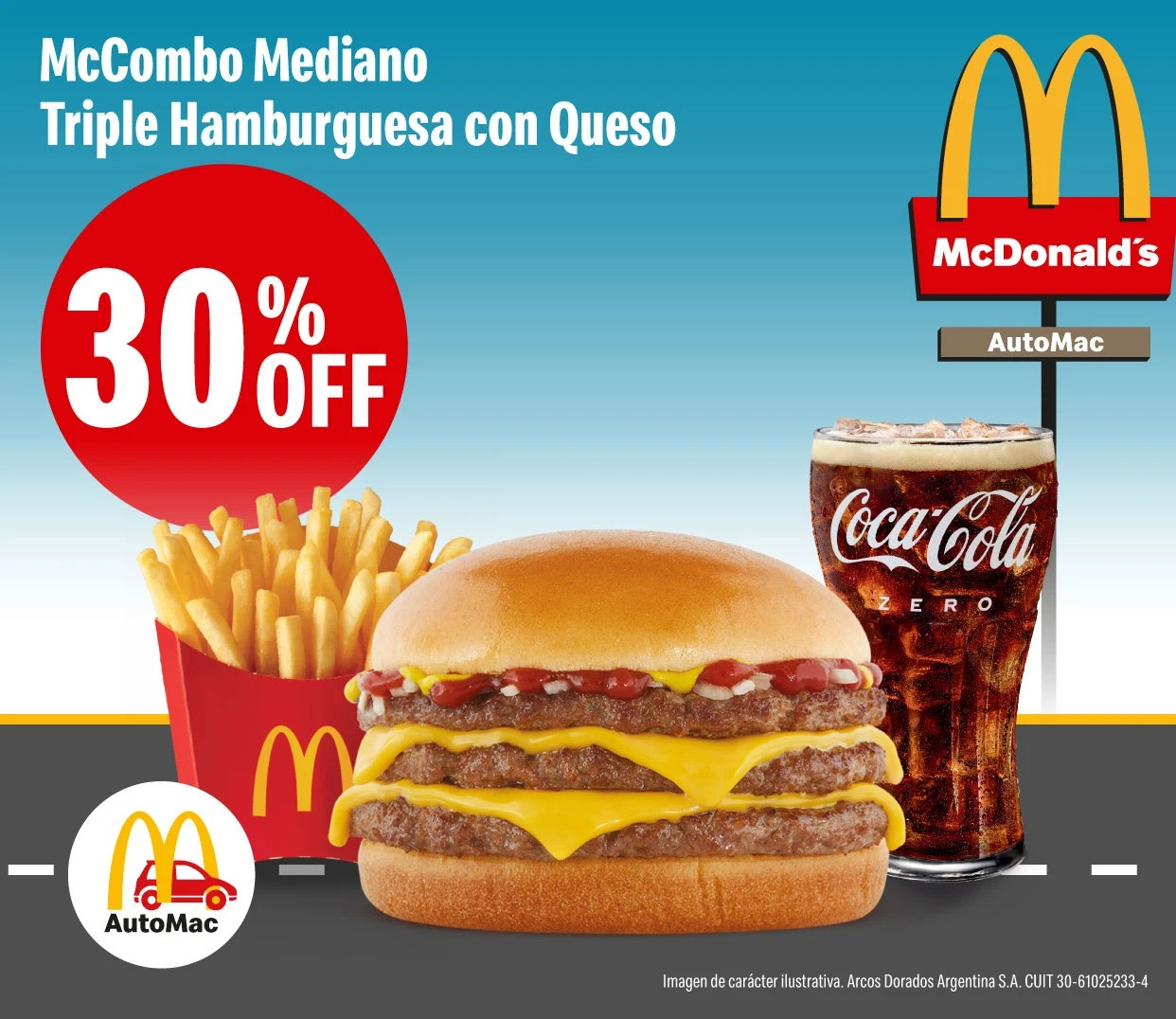 McDonald's Facebook ad: ¡Descubrí todos los deliciosos beneficios que nuestra App…