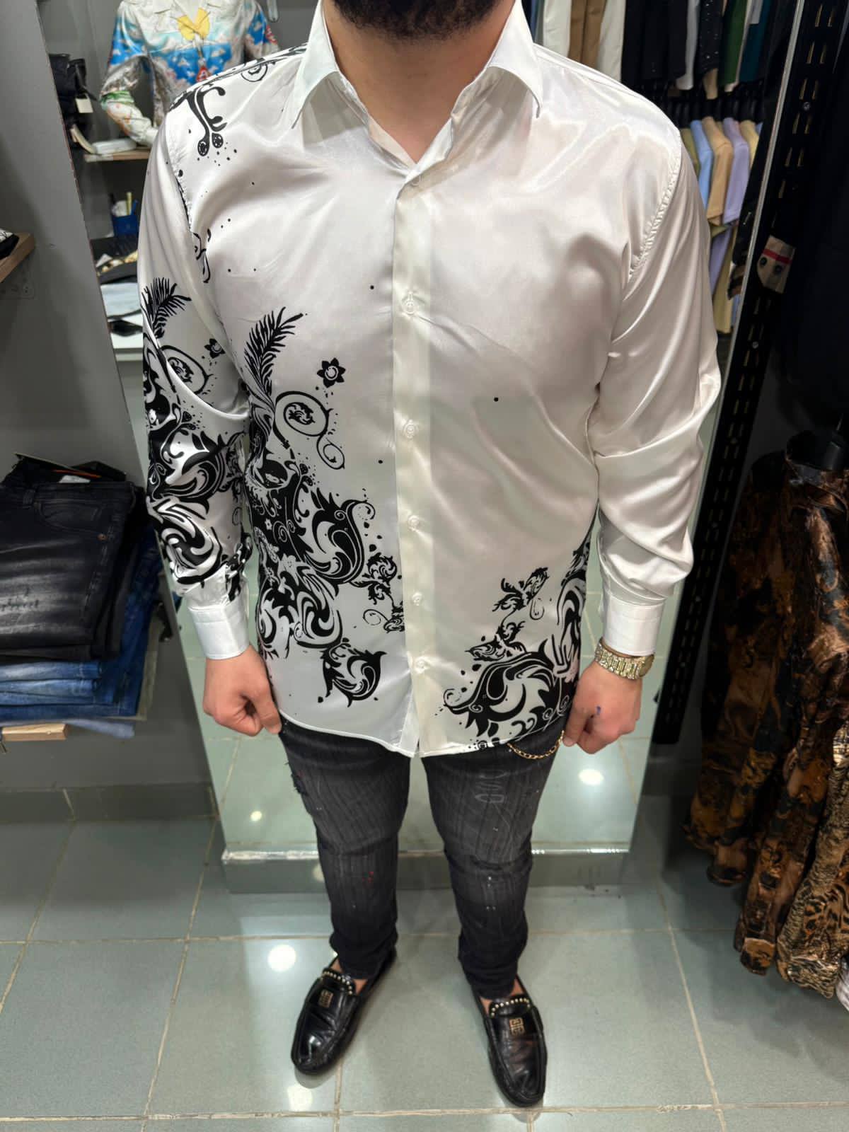 Nina fashion Facebook ad: Nani Fashion vous propose des chemises foulards, des…