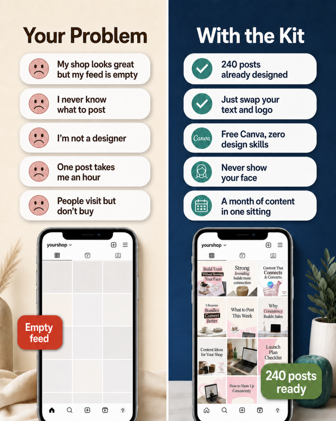 Viral Content Design Facebook ad