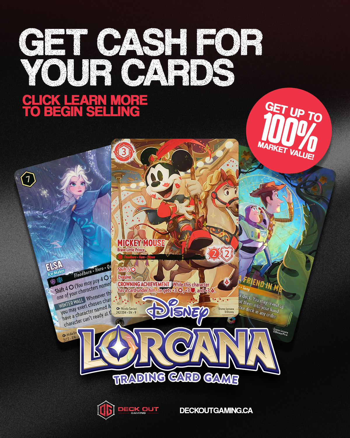 Deck Out Gaming Facebook ad