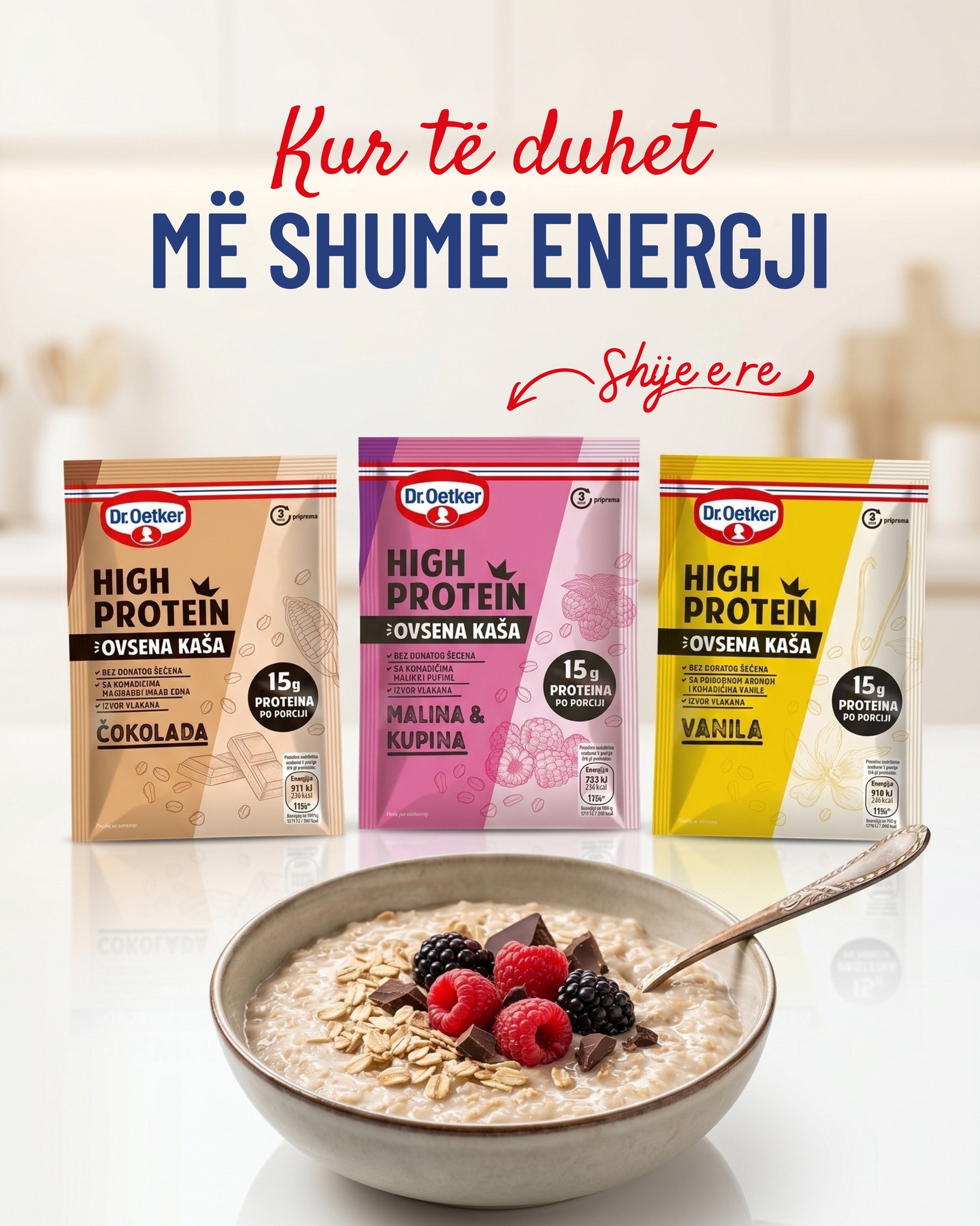 Passable sh.p.k Facebook ad: Më shumë proteina.