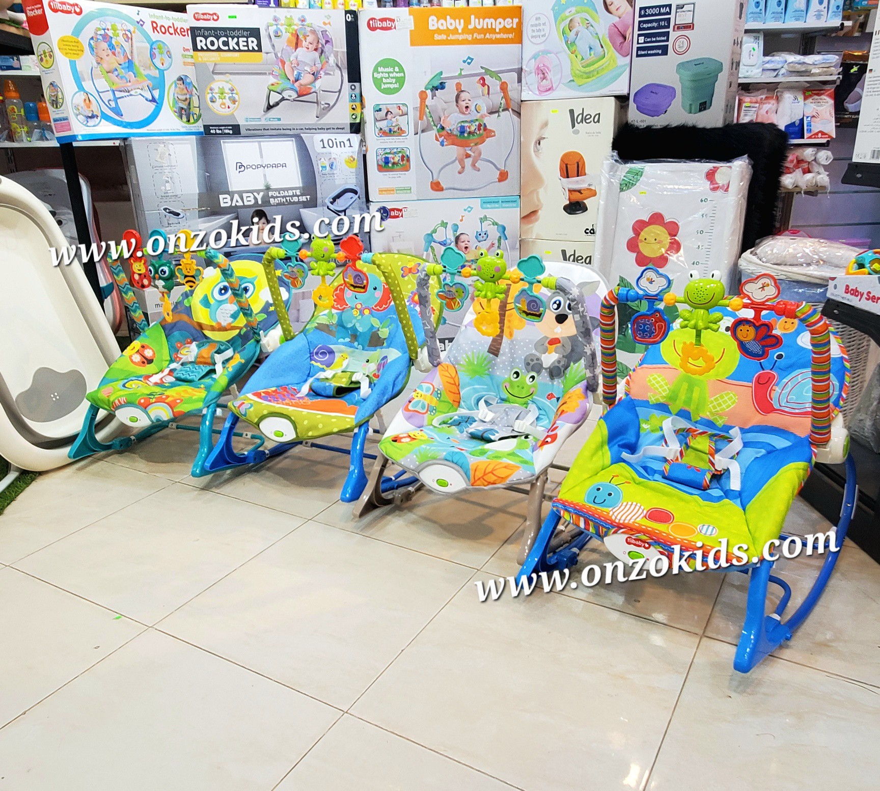 ONZO Kids vente articles bébé, enfants et jouets Facebook ad