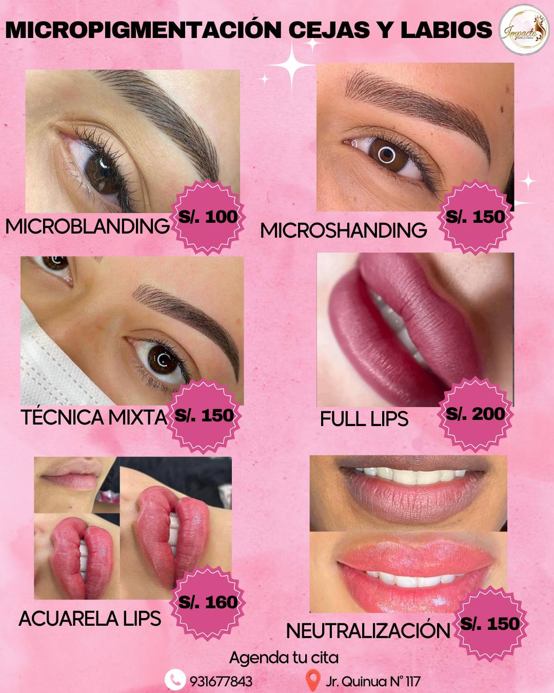 Impacto salón & Estética Facebook ad: AYACUCHO