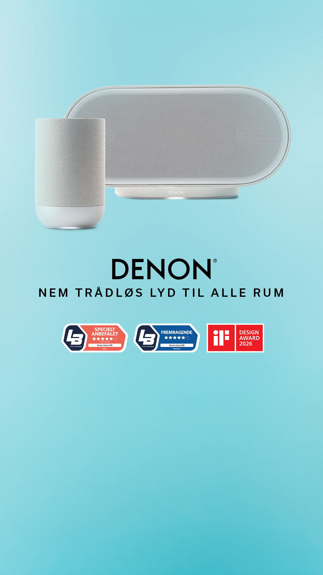 Denon Facebook ad
