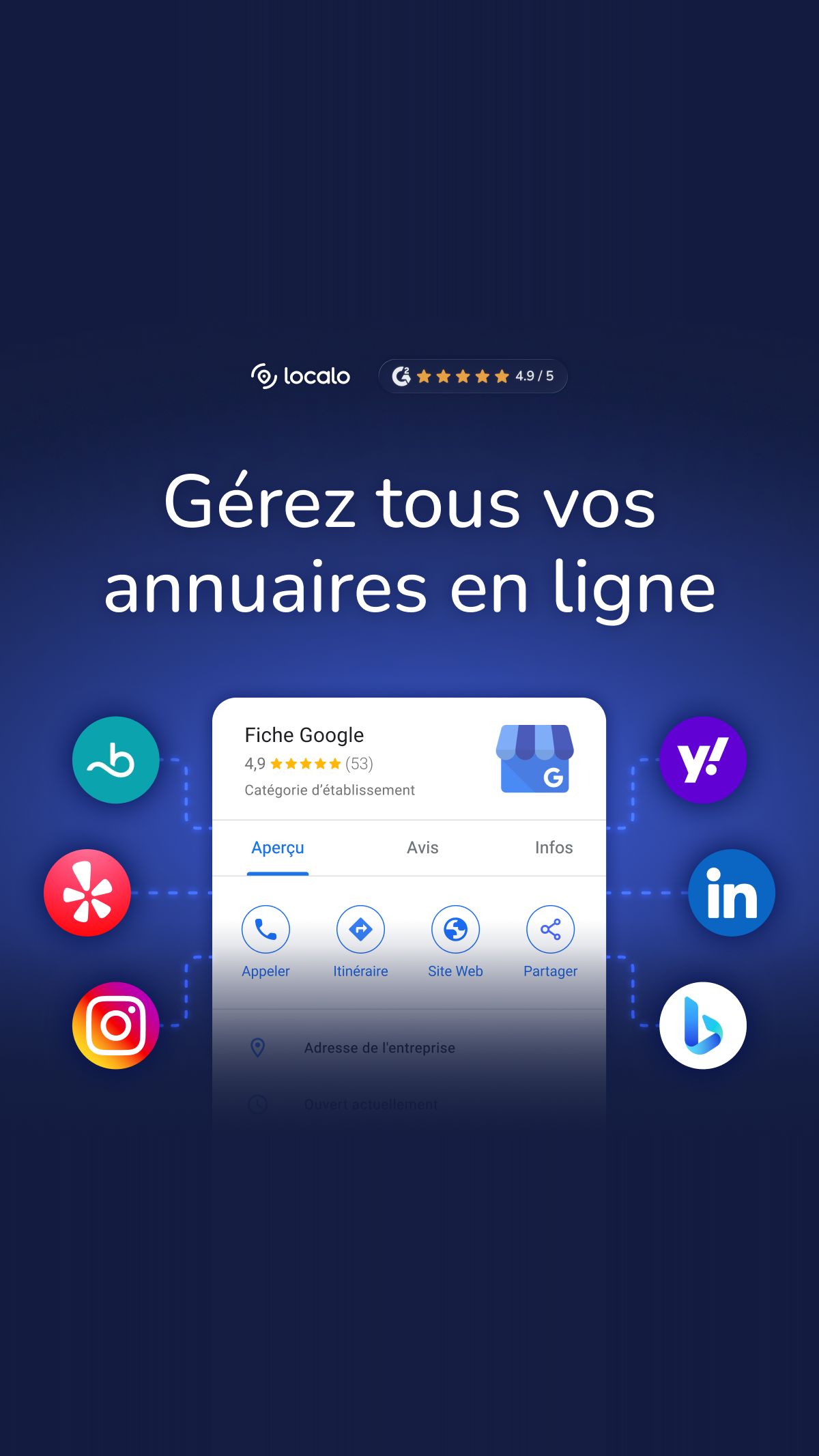 Localo Facebook ad