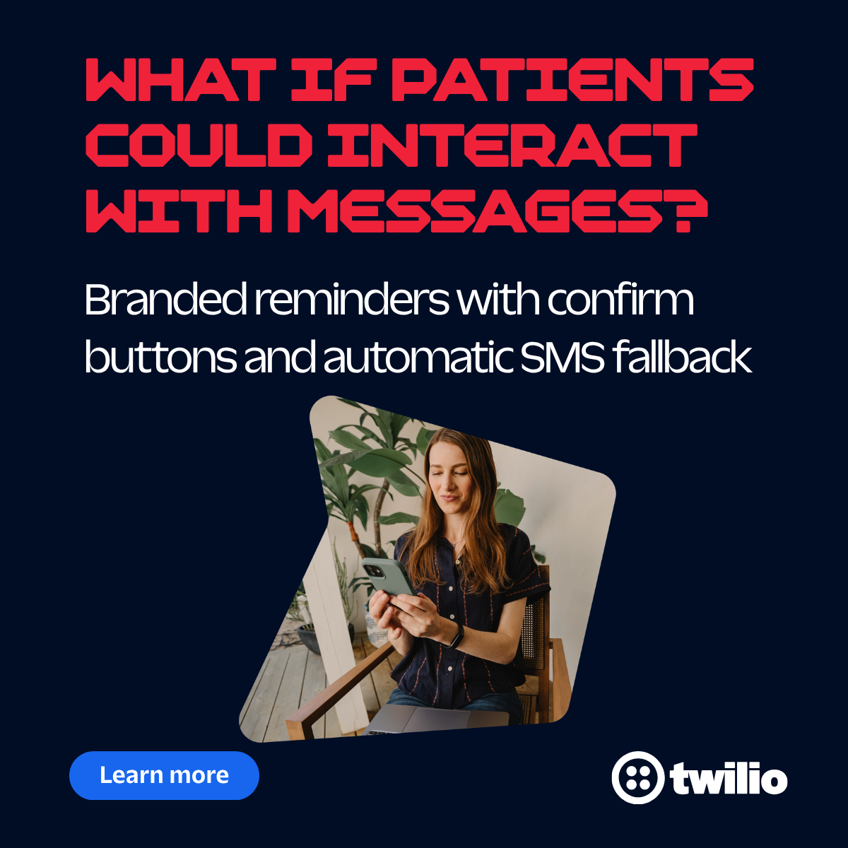Twilio Facebook ad