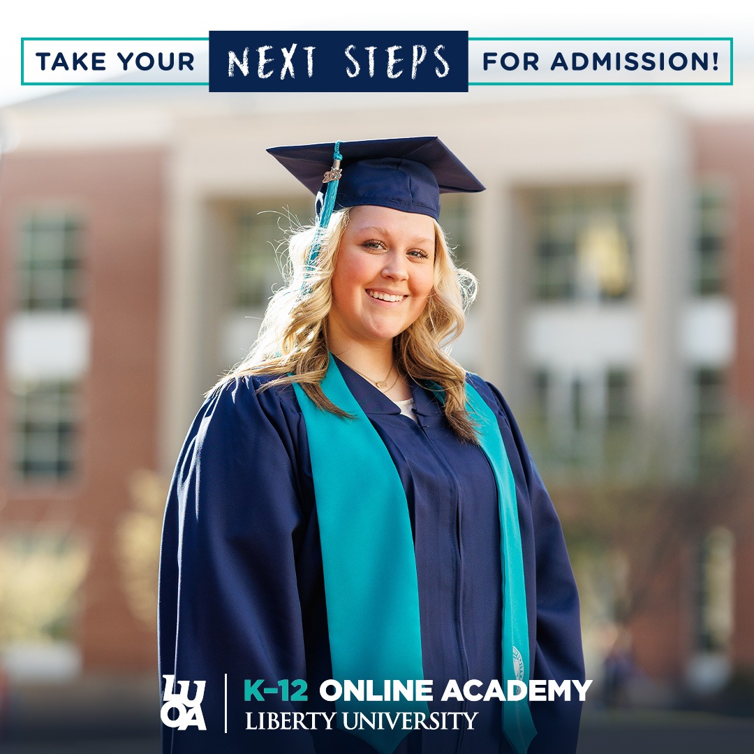 Liberty University Online Academy K-12 Facebook ad