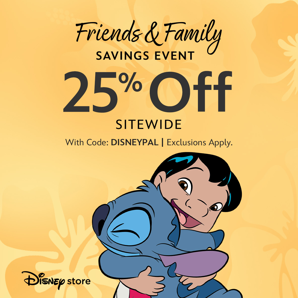 Disney Store Facebook ad