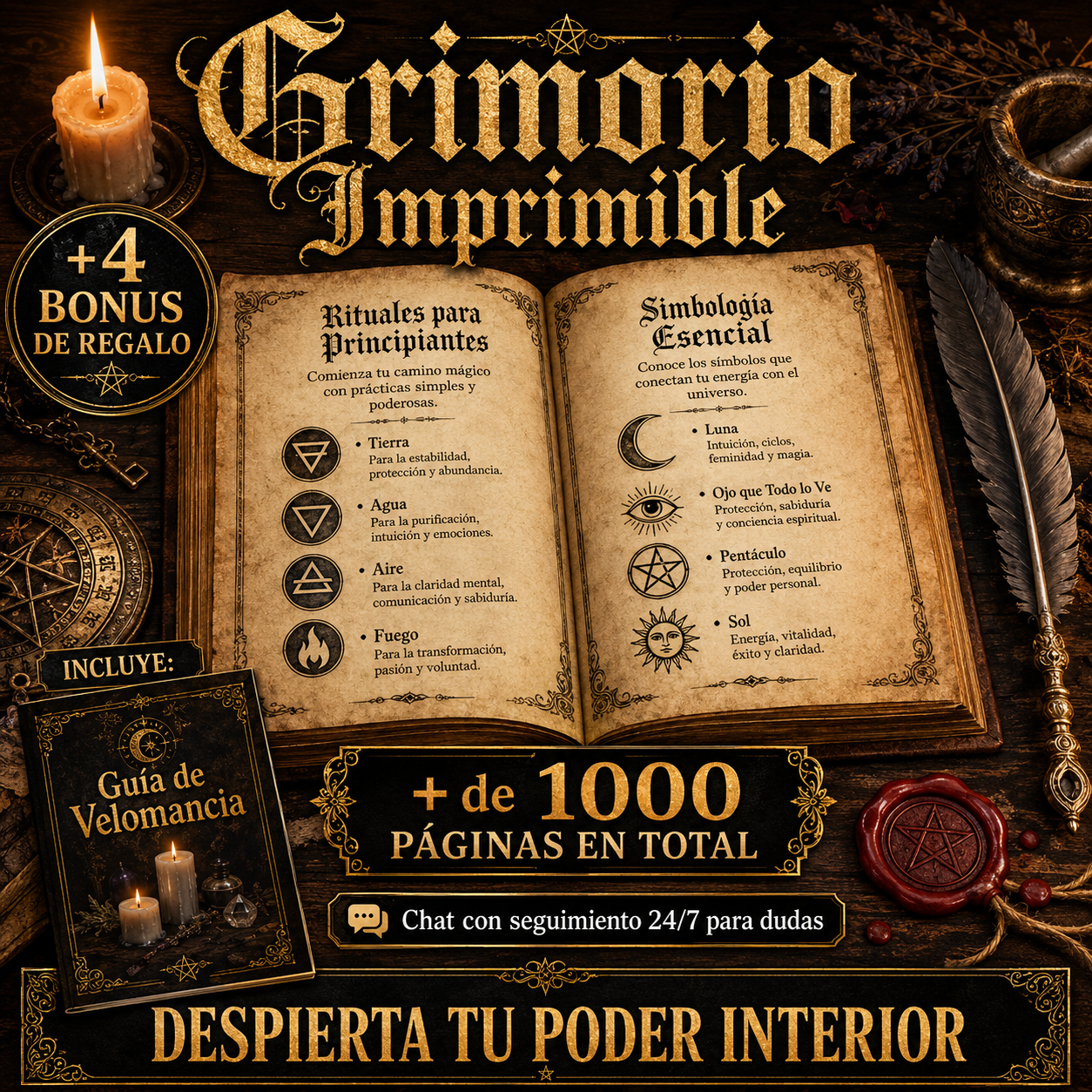 Magia en tus manos Facebook ad