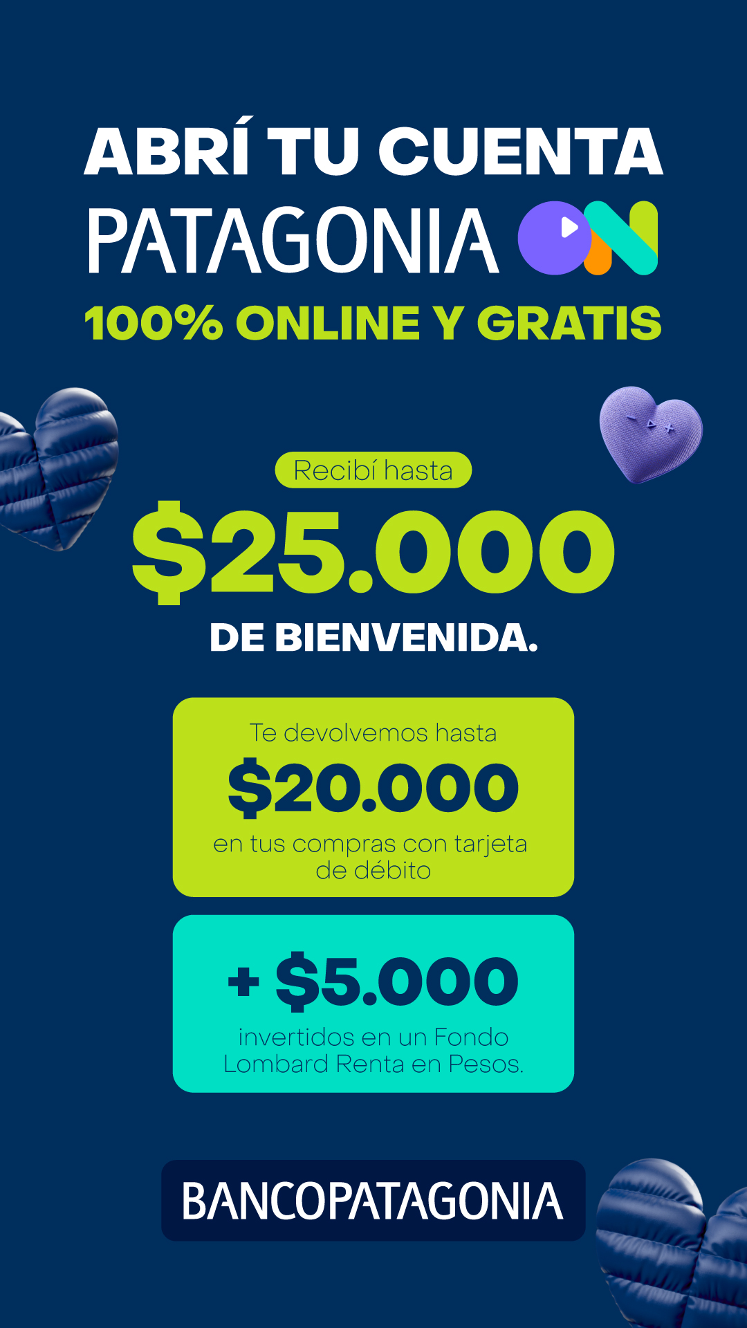Banco Patagonia Facebook ad