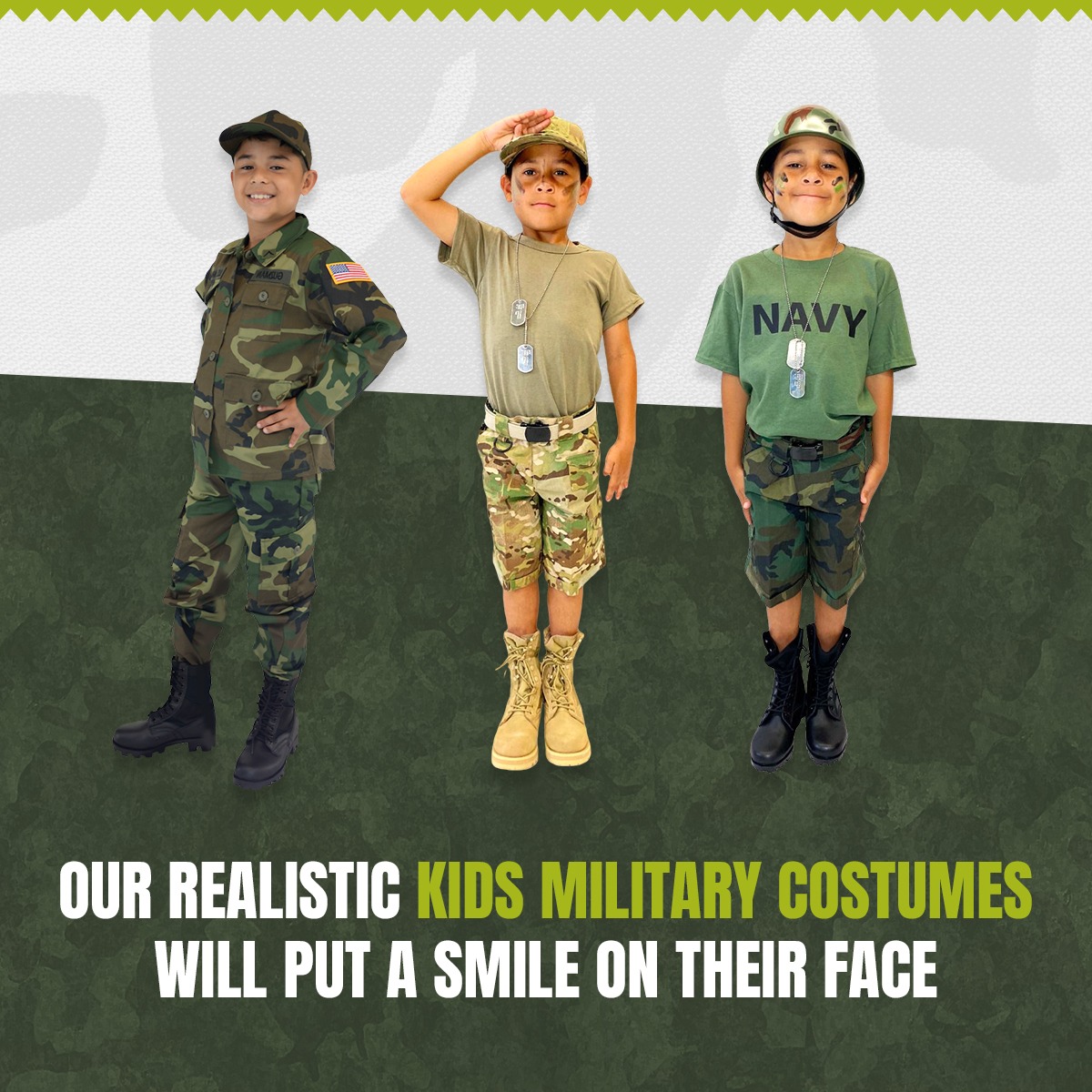 Army Surplus World Facebook ad