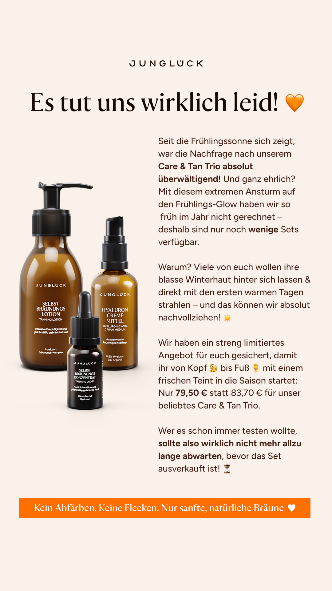 Junglück Facebook ad