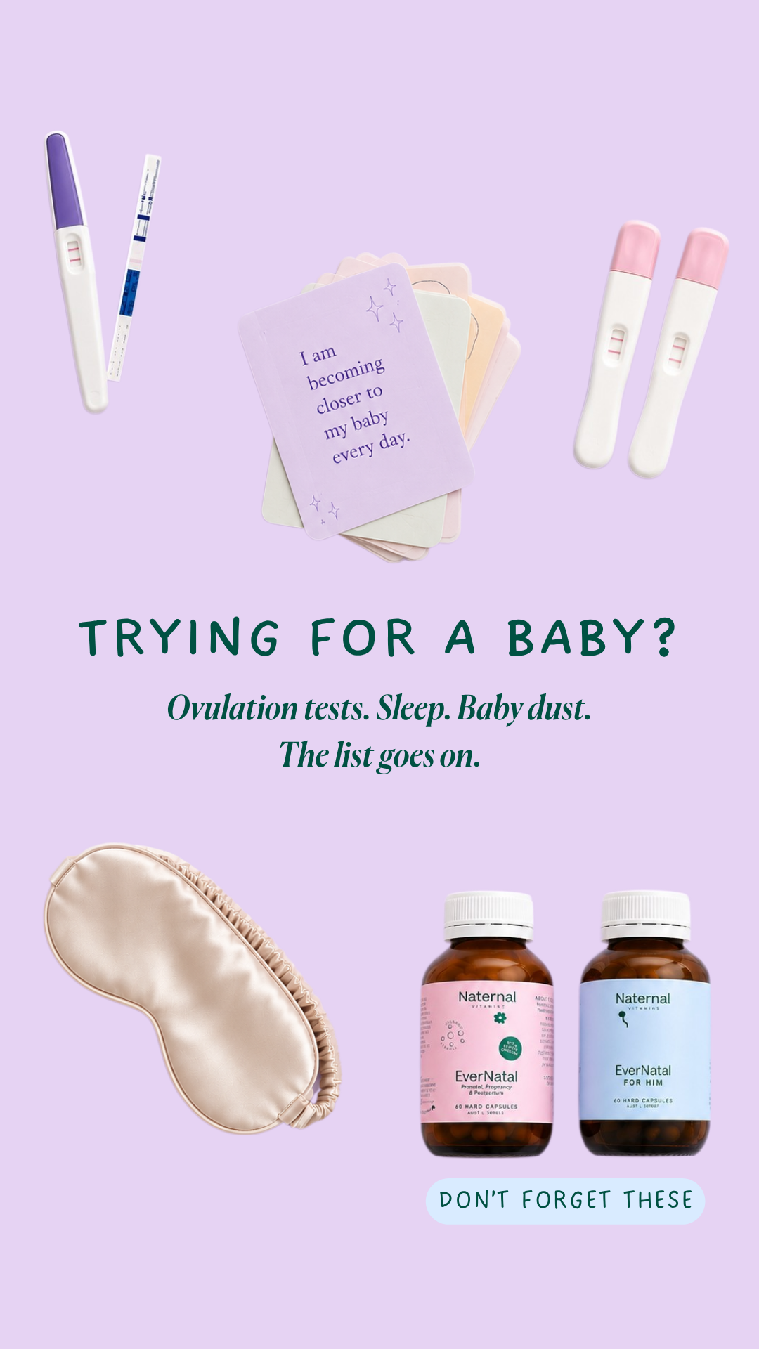 Naternal Vitamins Facebook ad