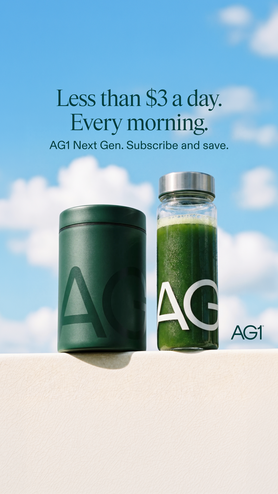 AG1 by Athletic Greens Facebook ad