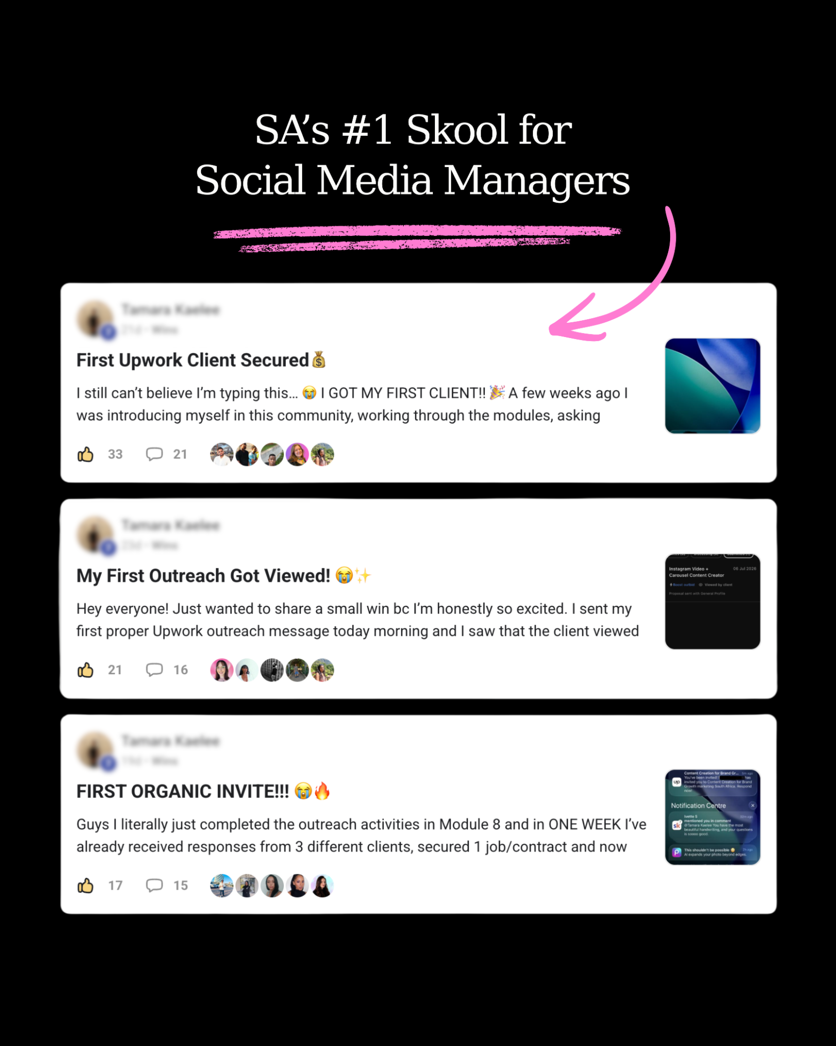 Smmae Facebook ad: Want to become a Social Media Manager but…