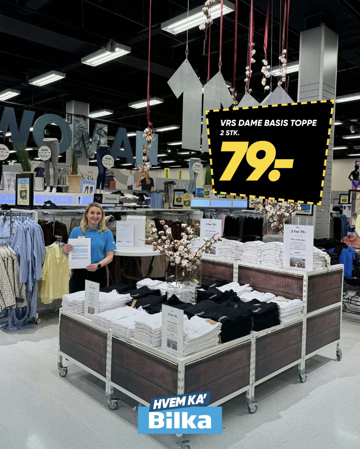 Bilka Facebook ad: Se mere i avisen