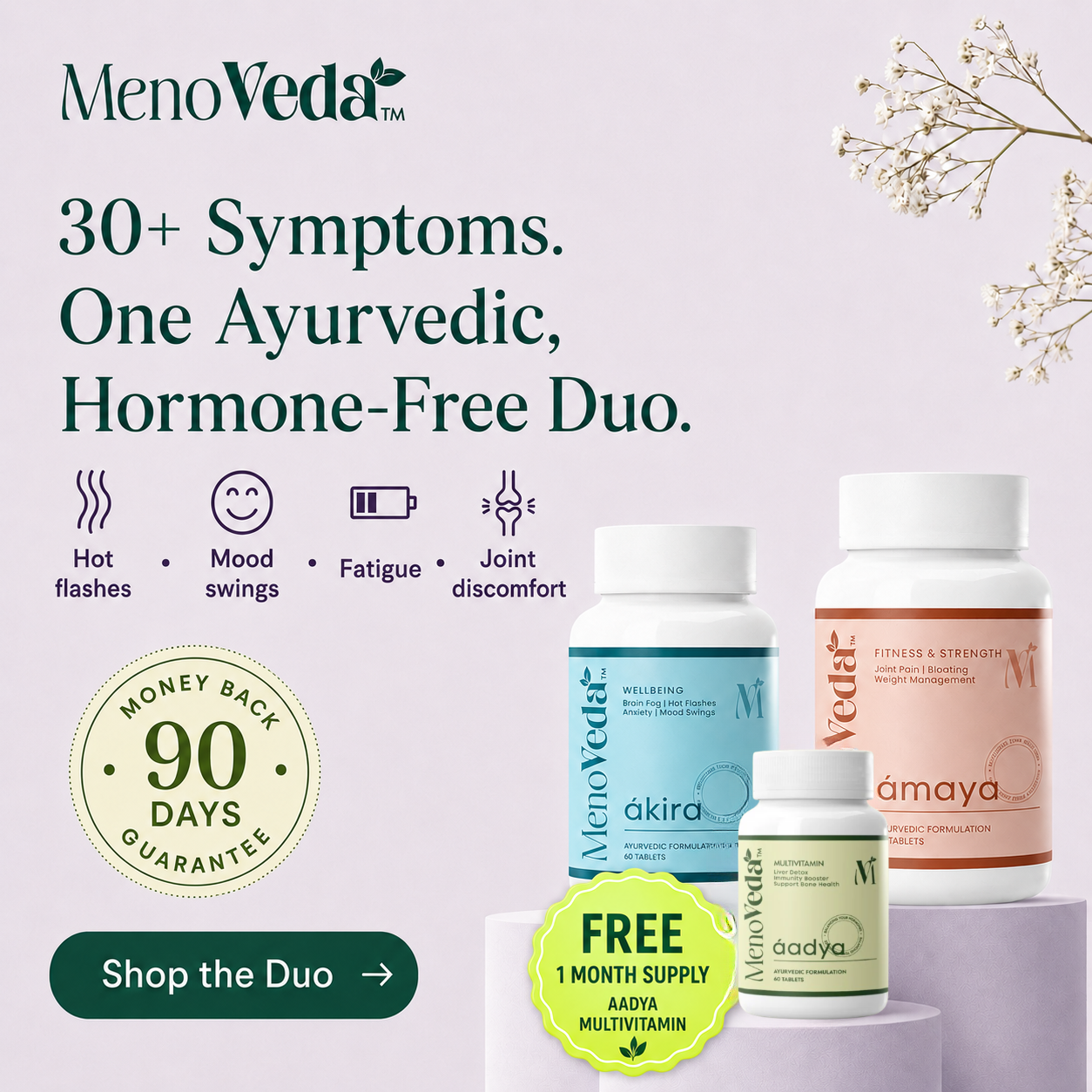 Menoveda Facebook ad