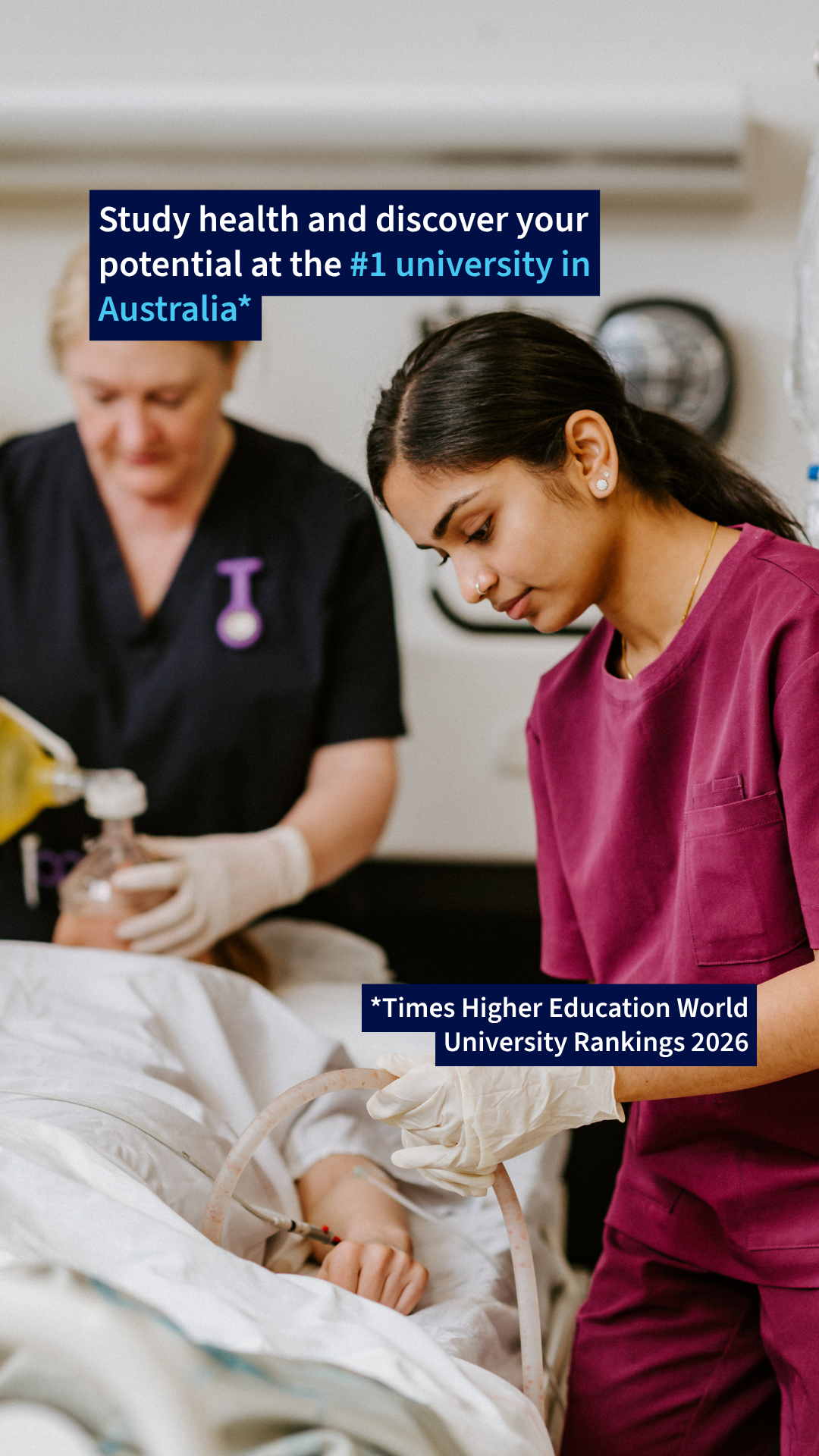 The University of Melbourne Facebook ad