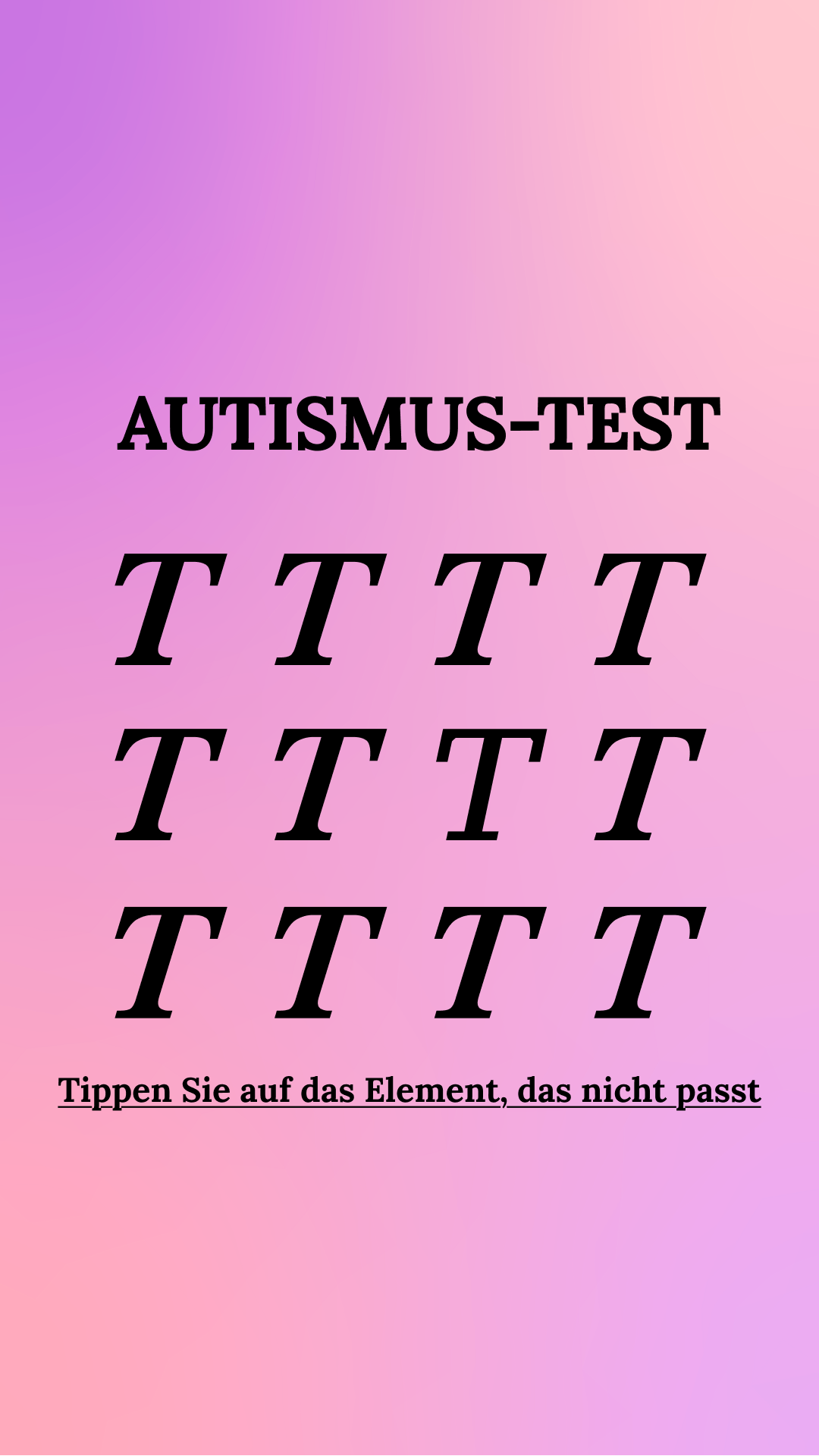 International Brain Test Facebook ad