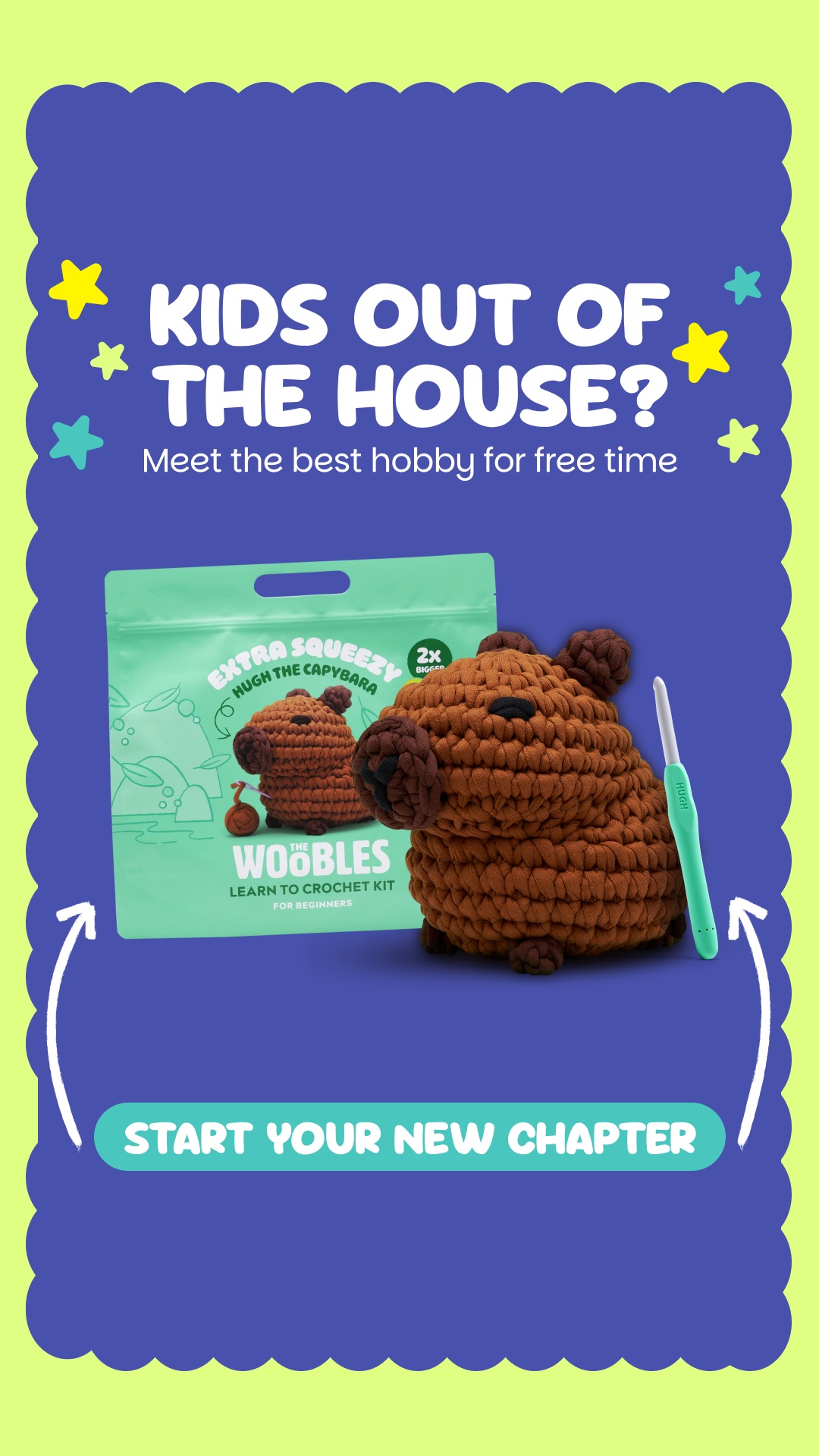 The Woobles Facebook ad