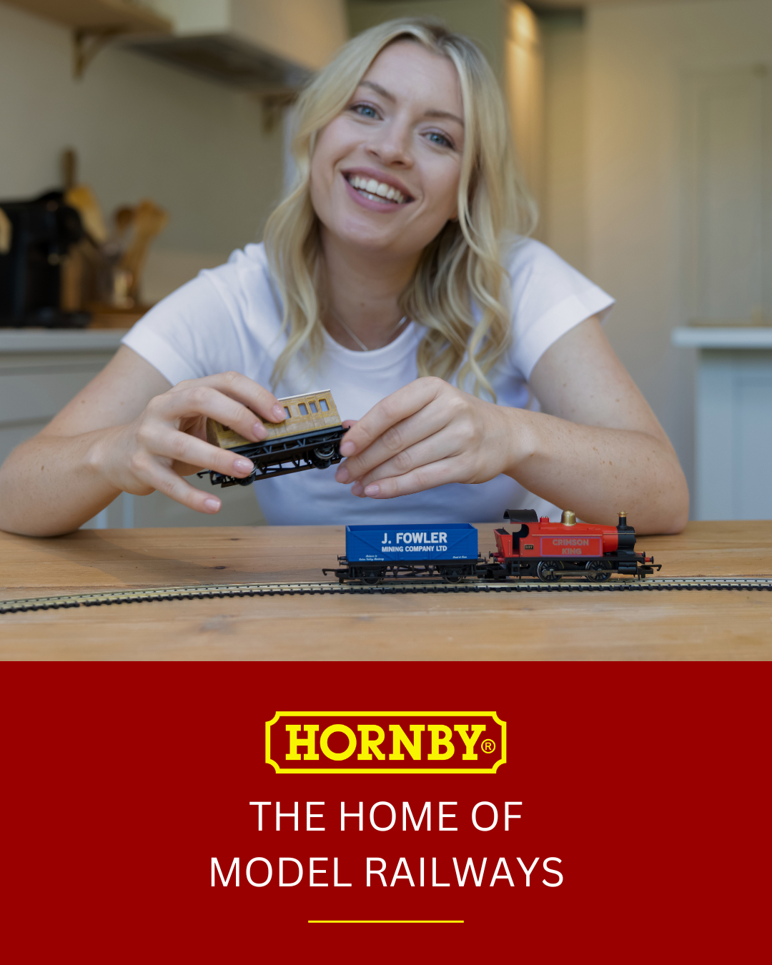 Hornby Model Railways Facebook ad: Discover Hornby