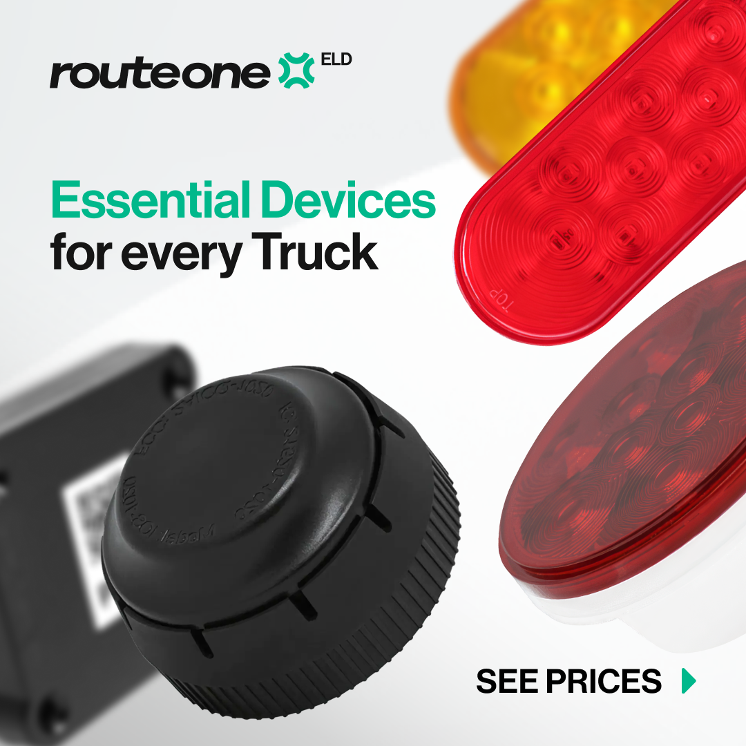 Route One ELD Facebook ad: Need an ELD that won't break the bank?